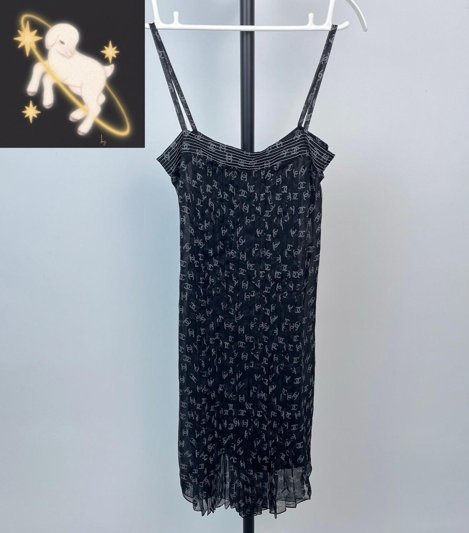 Chanel Chanel Black Mini Dress 34 Women Size XXS / US 00 / IT 34 - 1 Thumbnail