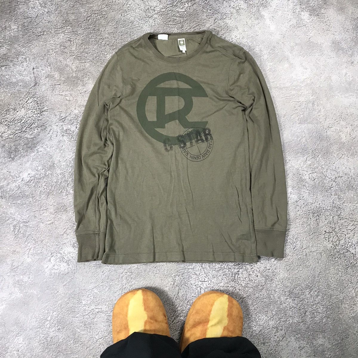 Vintage Vintage Y2K G-Star Sun Faded Graphic Longsleeve Streetwear M Size US M / EU 48-50 / 2 - 1 Thumbnail