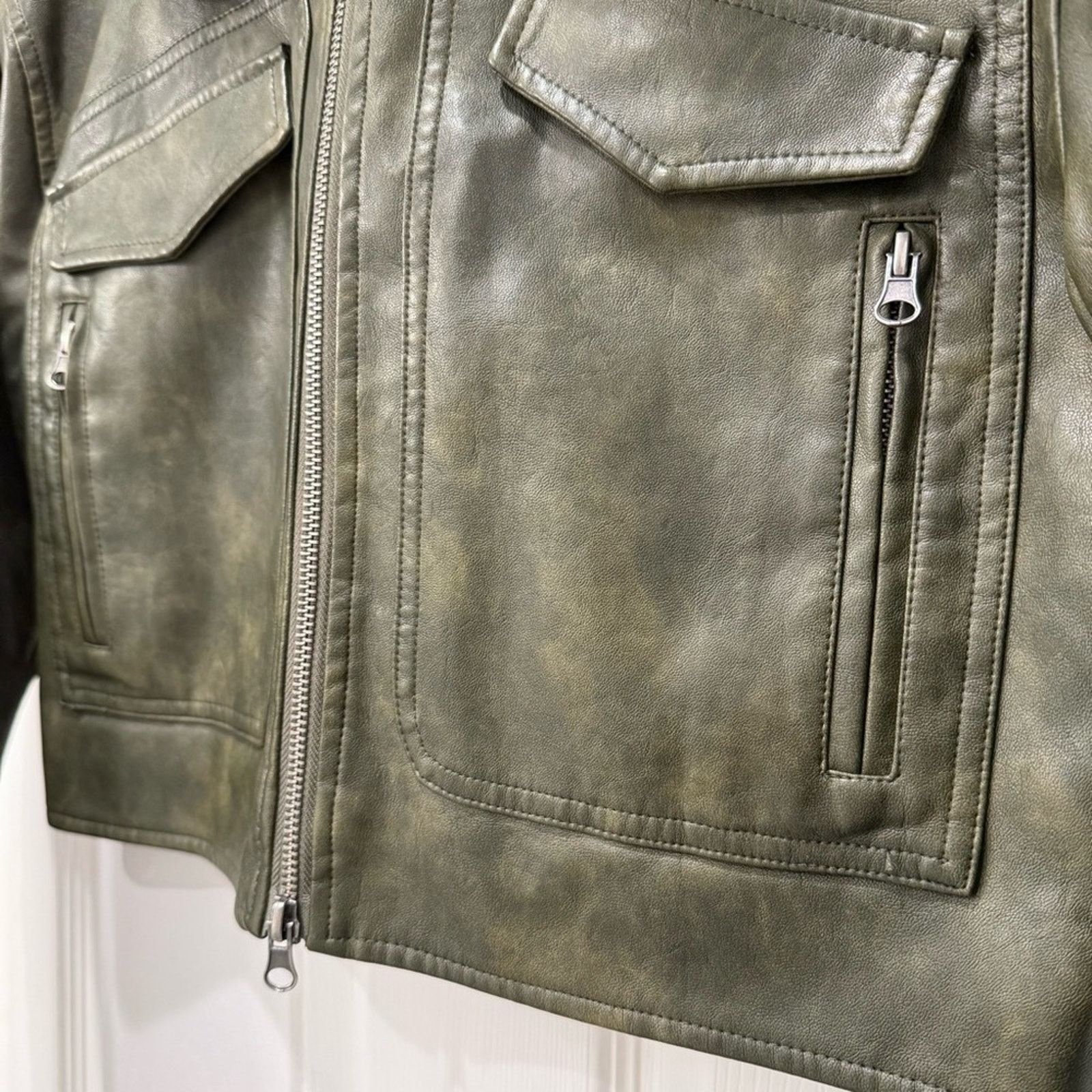 Bdg Urban Outfitters BDG Janine Faux Leather Cropped Jacket S Size S / US 4 / IT 40 - 4 Thumbnail