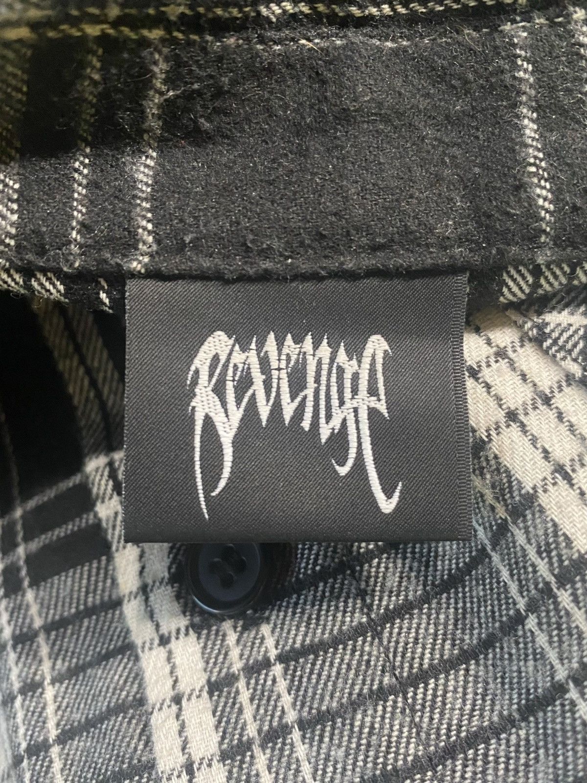 Revenge Revenge Rust Embroidered Flannel Size US M / EU 48-50 / 2 - 3 Thumbnail