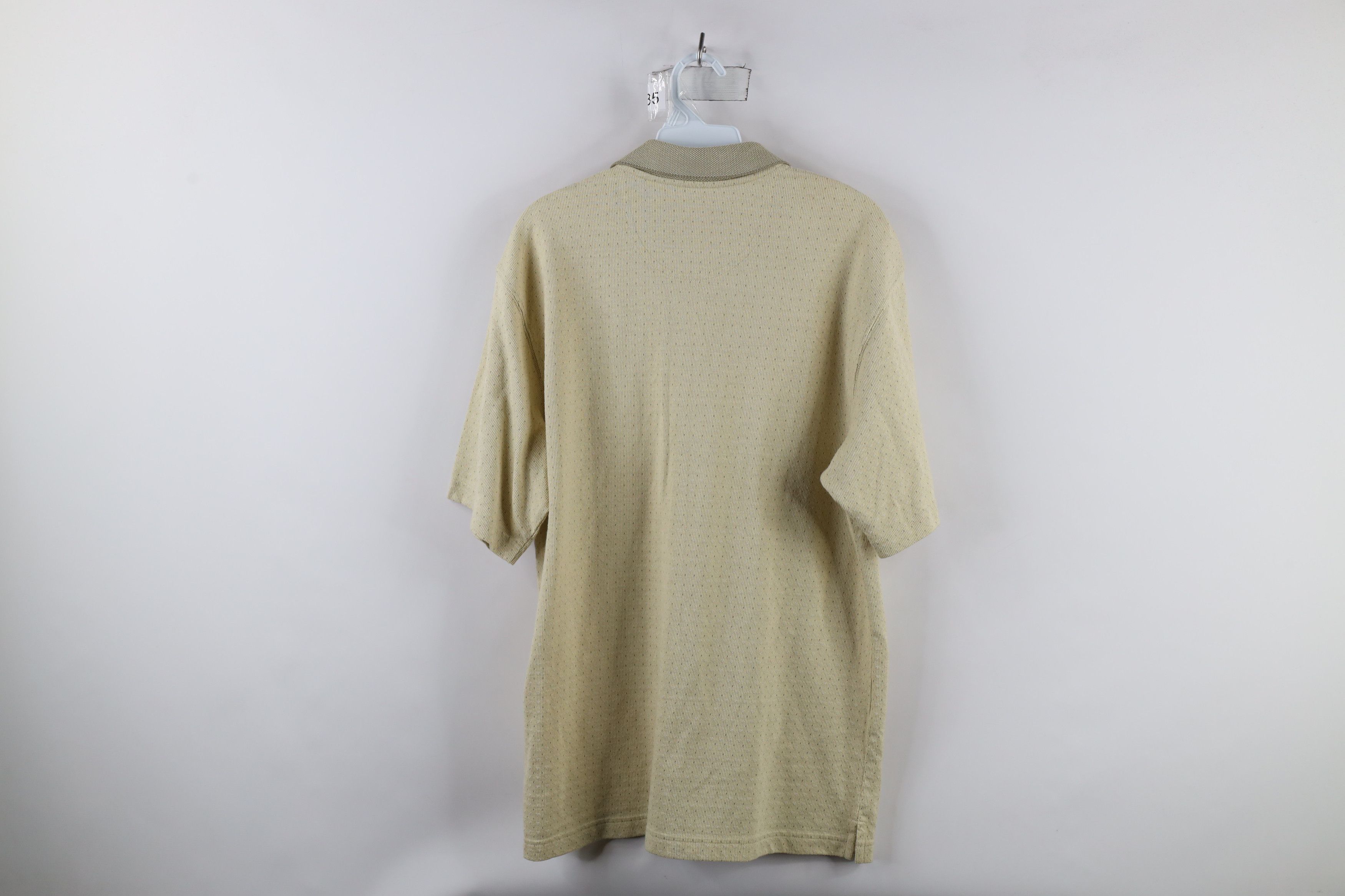 Vintage Vintage 90s Streetwear Geometric Collared Golf Polo Shirt Size US L / EU 52-54 / 3 - 10 Thumbnail