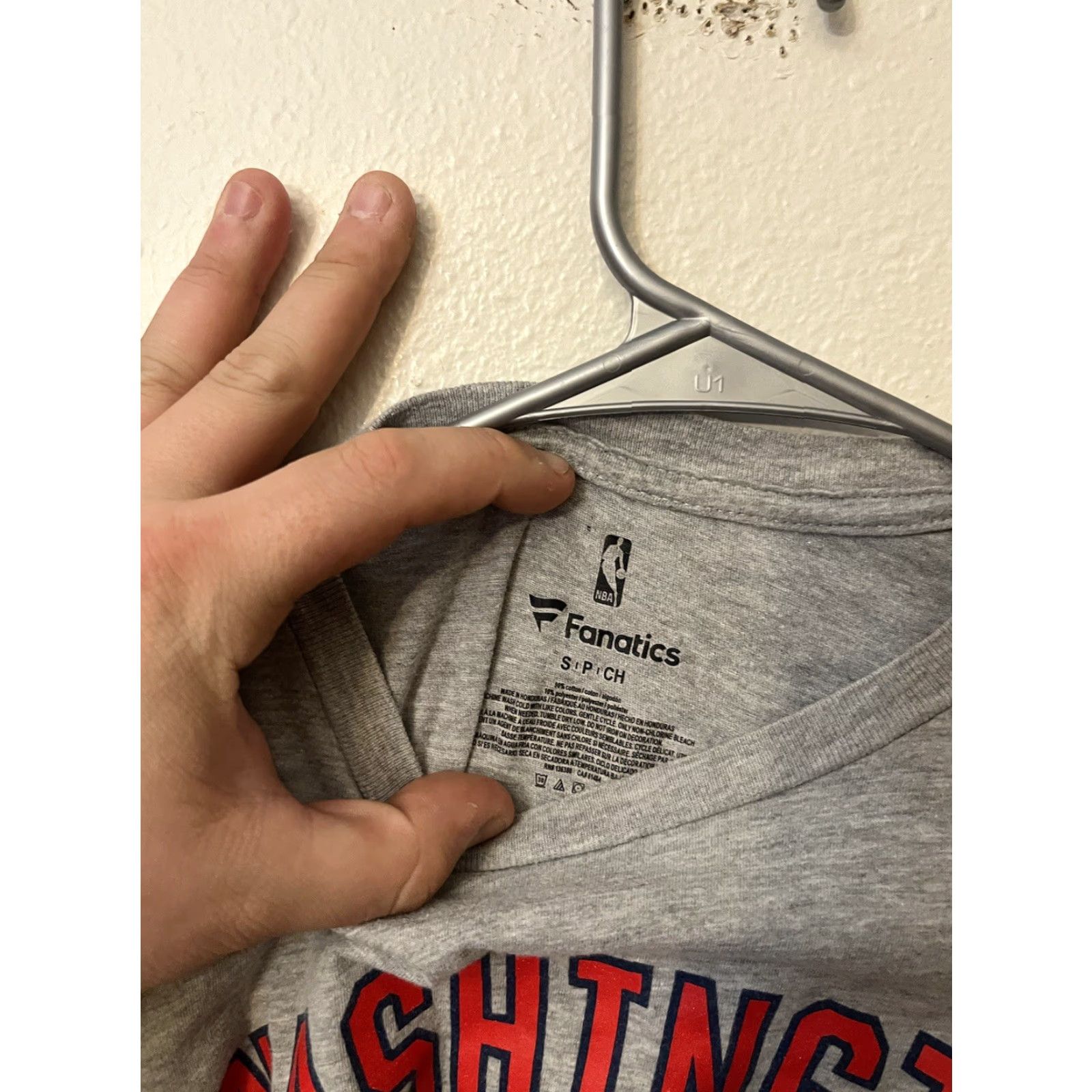 Vintage WASHINGTON WIZARDS BASKETBALL SHIRT L/S SIZE S GRAY FANATICS Size US S / EU 44-46 / 1 - 3 Thumbnail