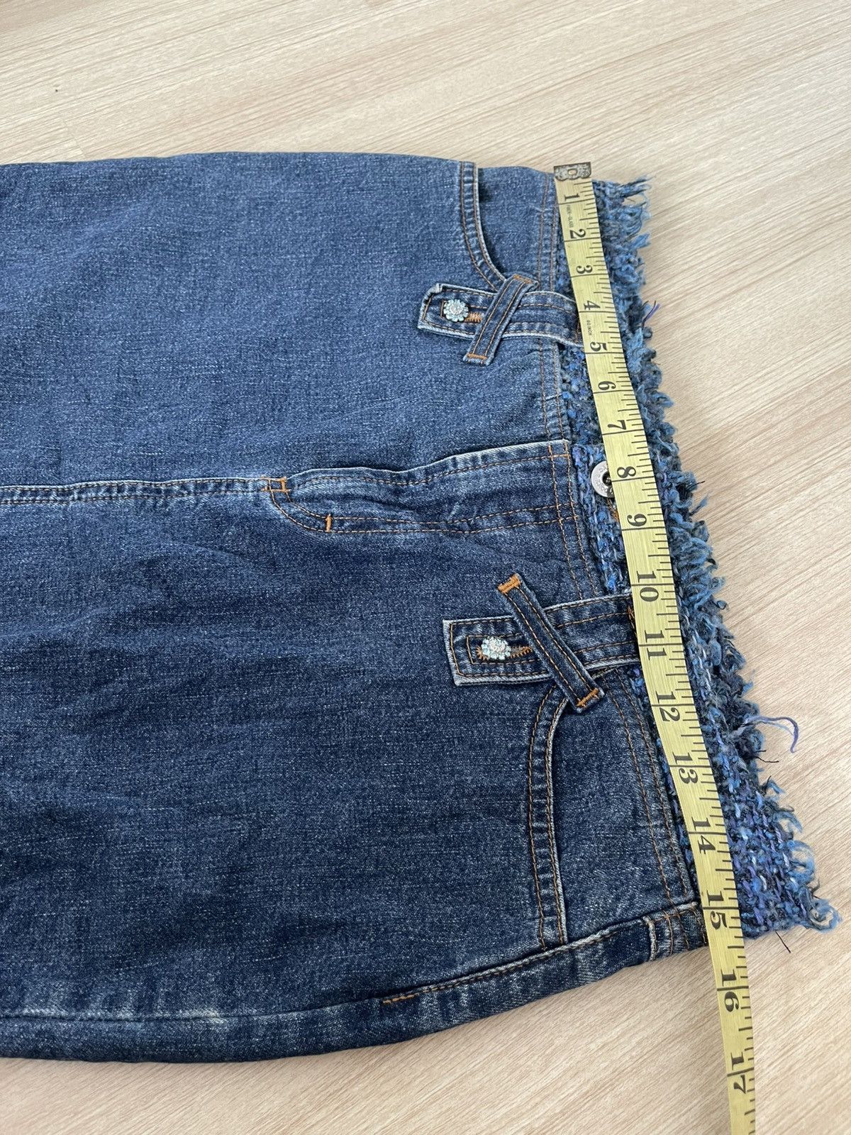 Dolce & Gabbana Rare Vintage Dolce & Gabbana D&G Denim Skirt Size 30" / US 8 / IT 44 - 11 Thumbnail