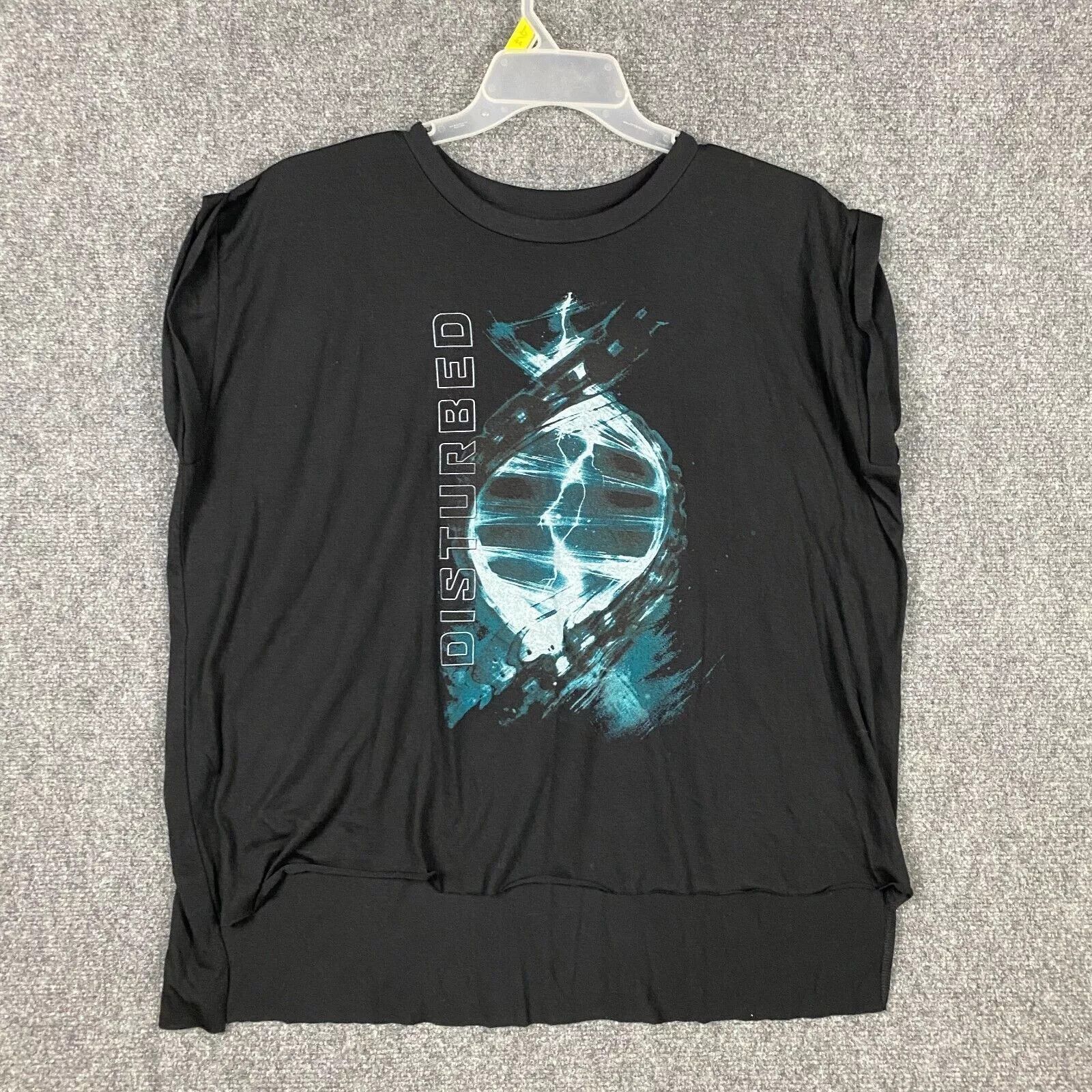 Other Disturbed T-Shirt Women's XL Sleeveless Cotton Blend Adults Size XL / US 12-14 / IT 48-50 - 1 Thumbnail