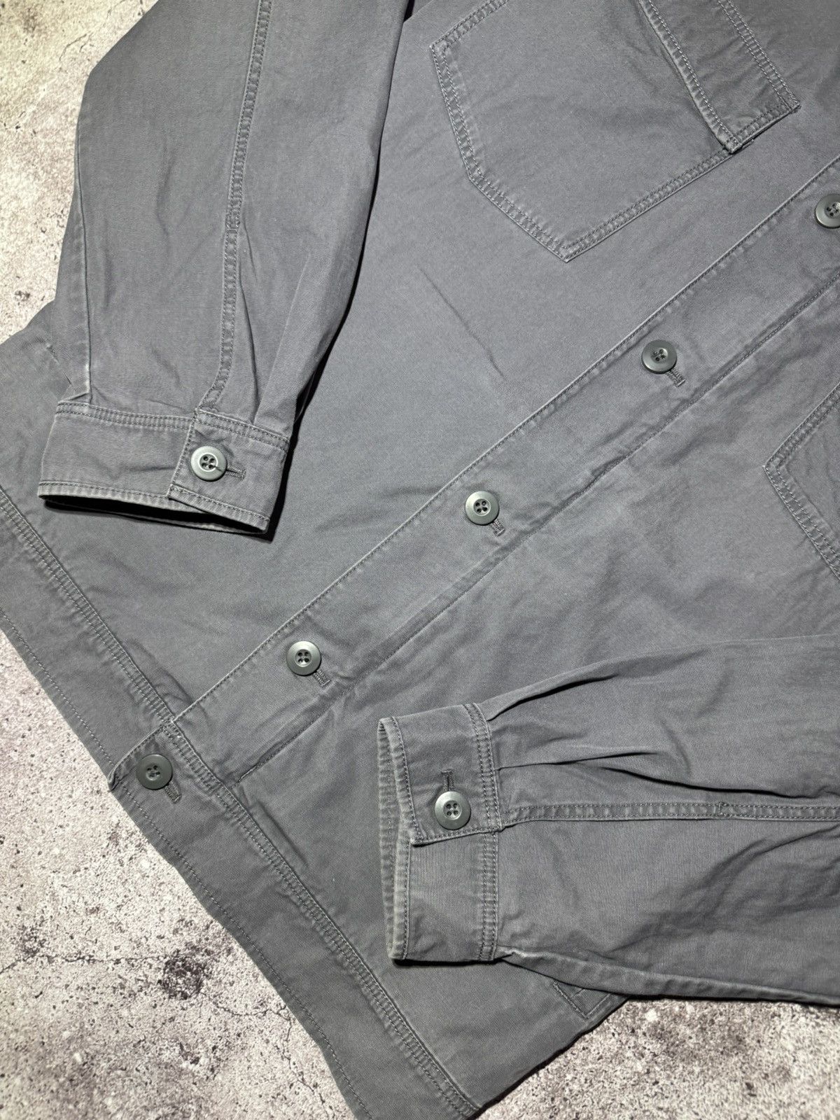 Patagonia × Vintage Patagonia Vintage Outdoor Overshot Grey Military Jacket Size US L / EU 52-54 / 3 - 3 Thumbnail
