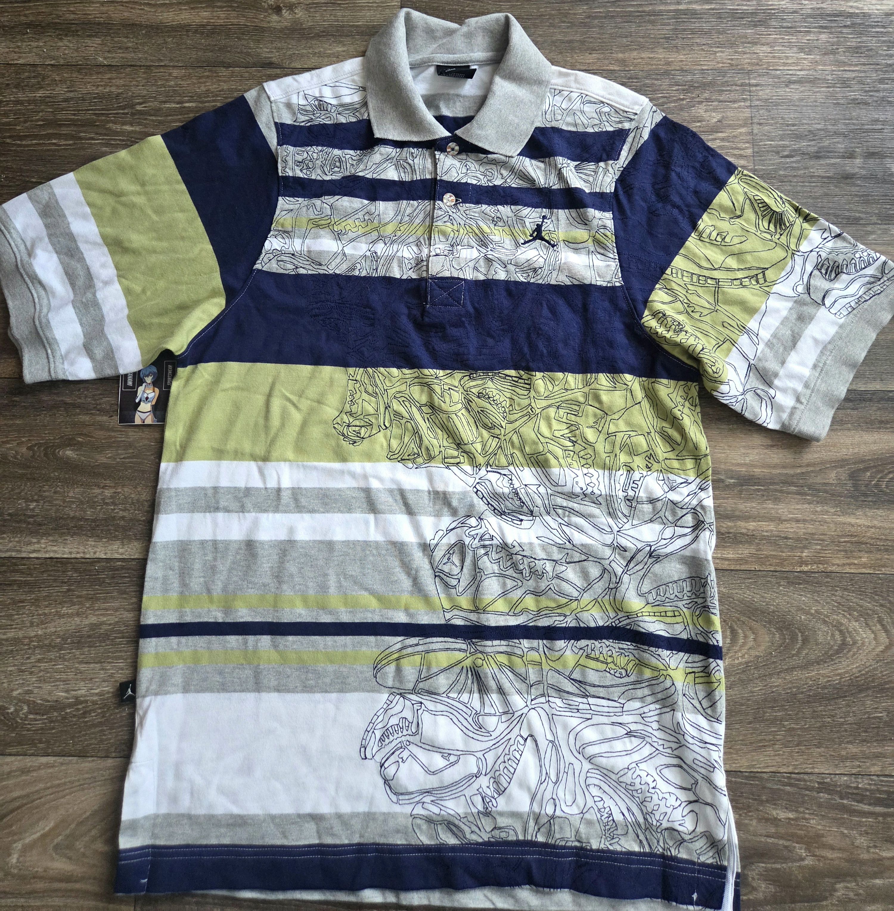 Jordan Brand Vintage Jordan Embroidered Polo Shirt Size US M / EU 48-50 / 2 - 1 Thumbnail