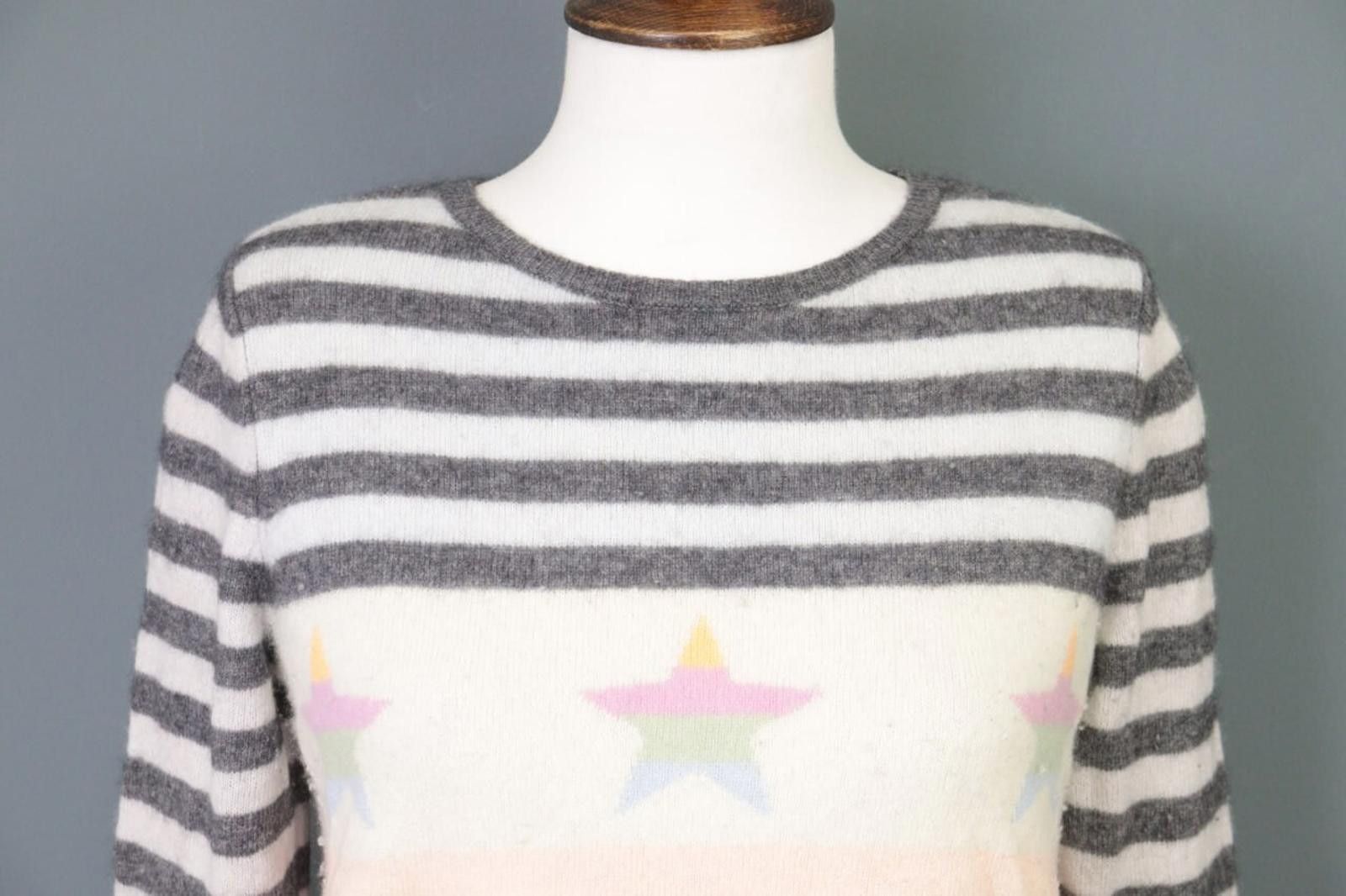 Designer Princess Goes Hollywood Multicolor Knit Sweater Size 40 Size M / US 6-8 / IT 42-44 - 2 Thumbnail