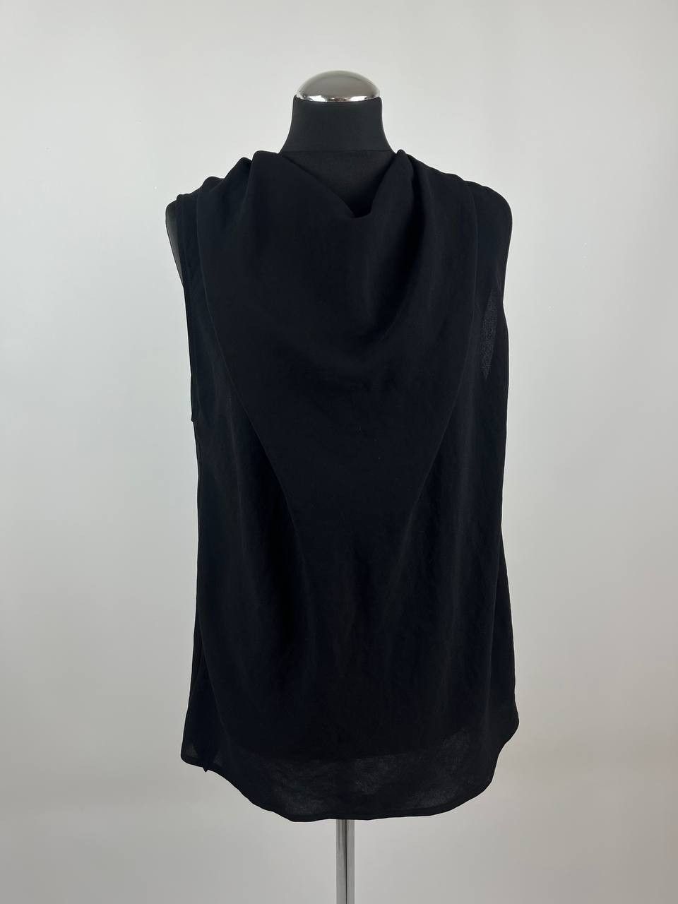 OSKA OSKA Black Cowl Neck Draped Top - Size 2 Size XS / US 0-2 / IT 36-38 - 1 Thumbnail
