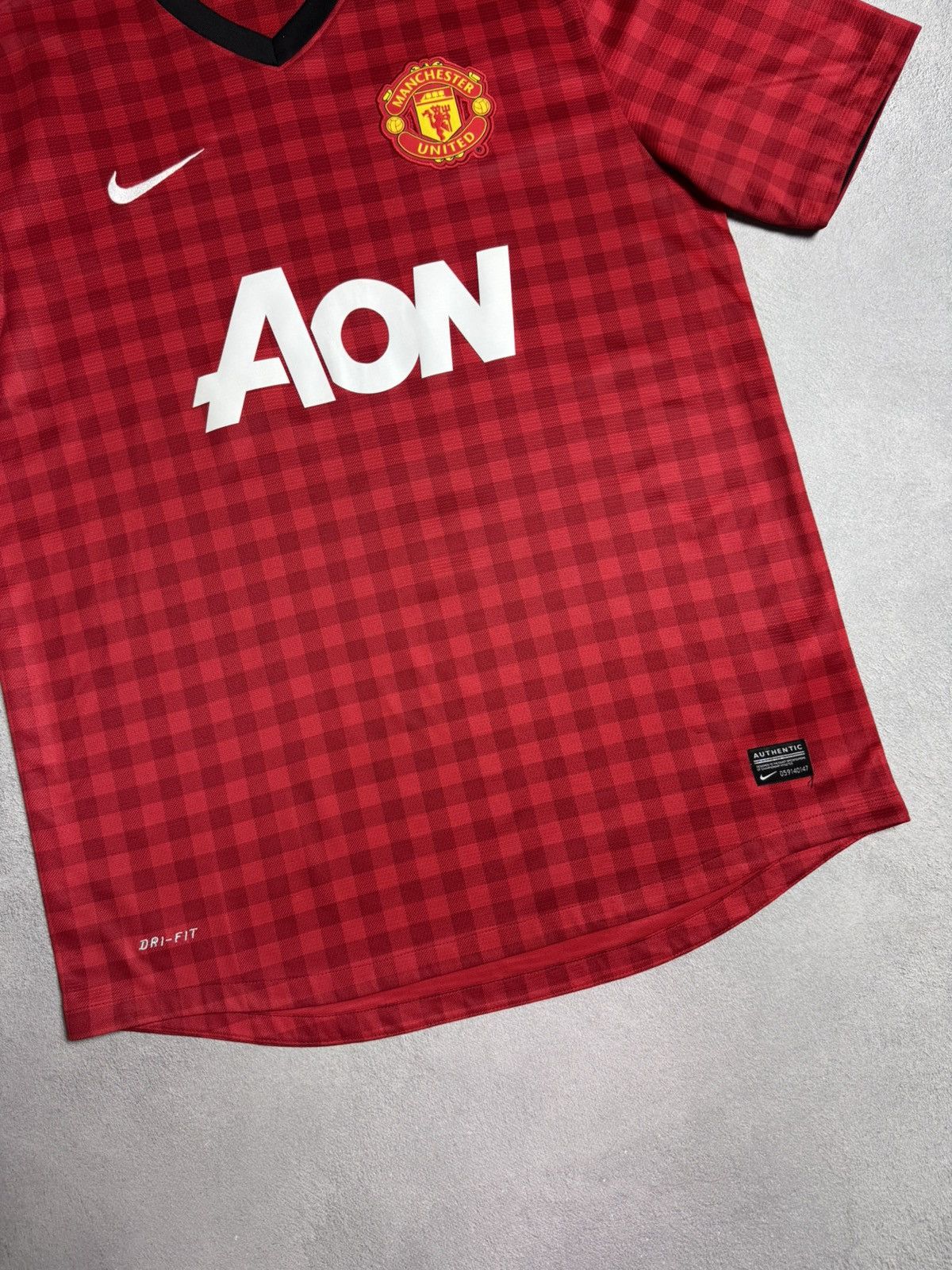 Nike Manchester United 2012 2013 Home Shirt Soccer Jersey Nike Size US L / EU 52-54 / 3 - 4 Thumbnail