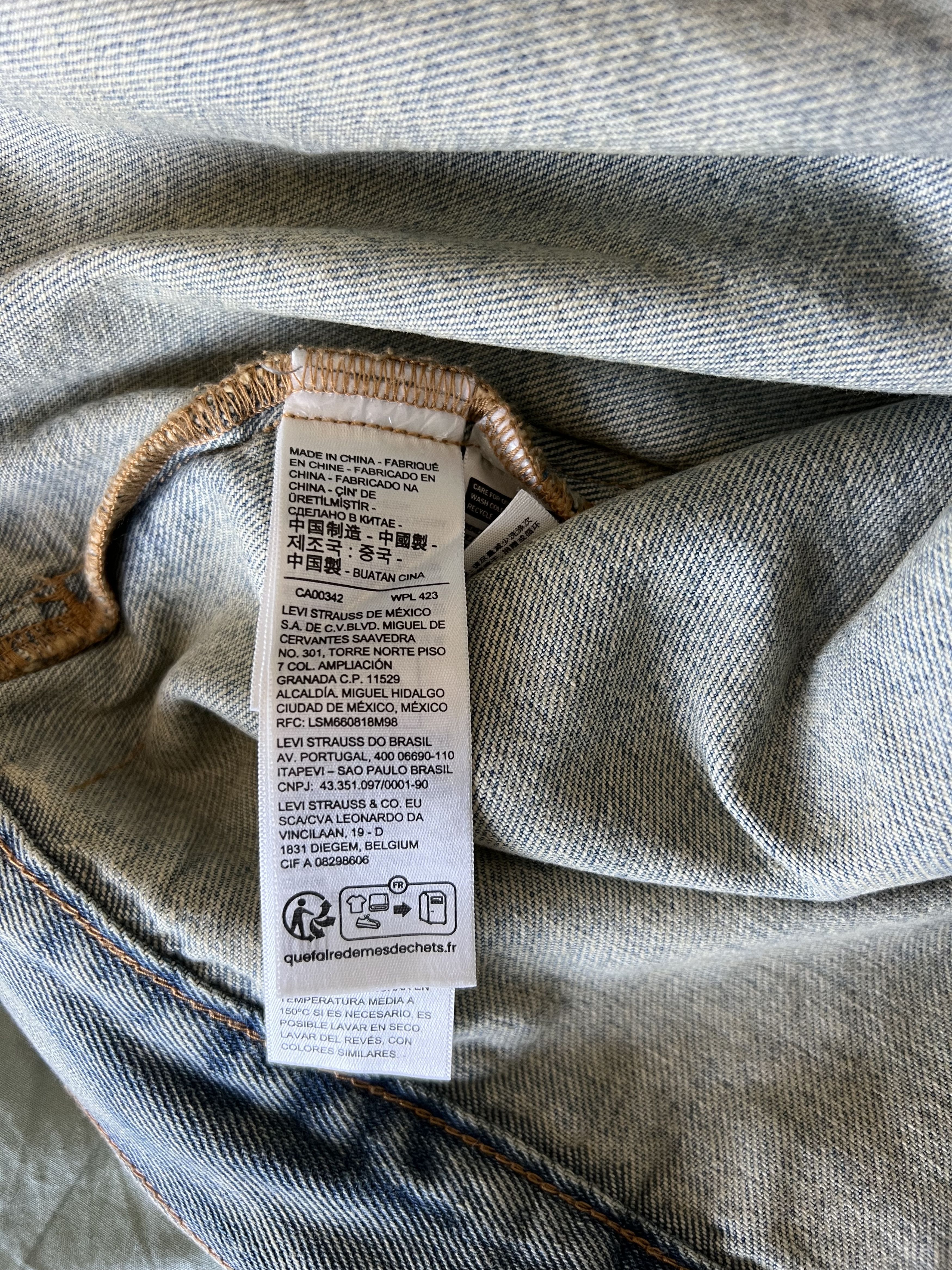 DENIM TEARS × Levi's Denim Tears Levi's Dirty Wash Wreath Type 2 Denim Jacket Size US XXL / EU 58 / 5 - 9 Thumbnail