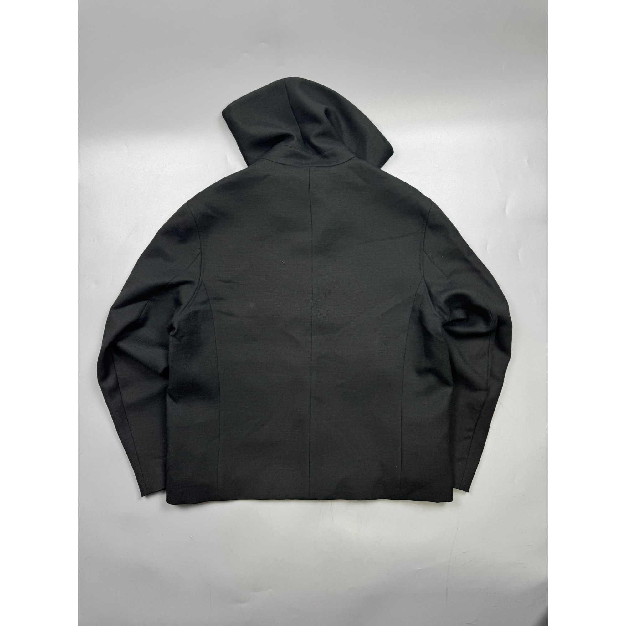 Cos COS Wide Neck Wool Blend Jacket (Y1272) Size US L / EU 52-54 / 3 - 9 Thumbnail