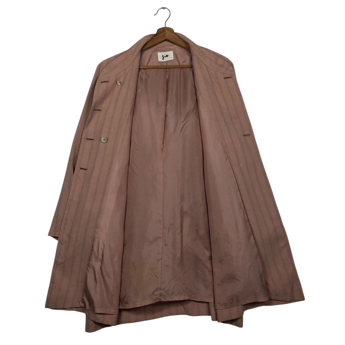 Designer × Japanese Brand 📌Vintage Long Jacket Gio Double Layer Issey Miyake Size US M / EU 48-50 / 2 - 14 Thumbnail