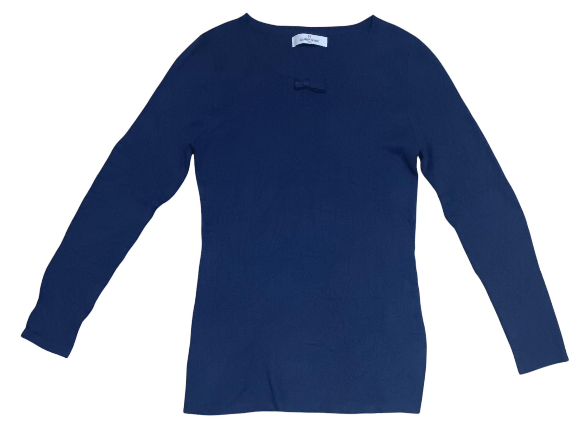 Japanese Brand GALLERY VISCONTI DONNA BODYSUIT STRETCHABLE SHIRT Size M / US 6-8 / IT 42-44 - 1 Thumbnail