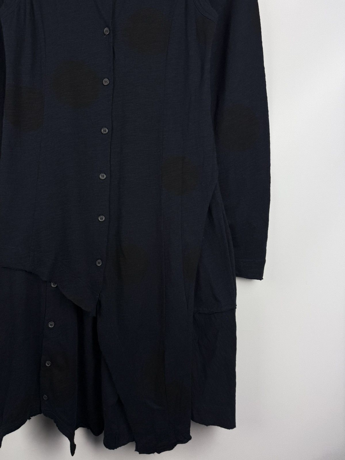 Rundholz Rundholz Avantgarde Assymetrical Button Front Cardigan Dress Size M / US 6-8 / IT 42-44 - 8 Thumbnail