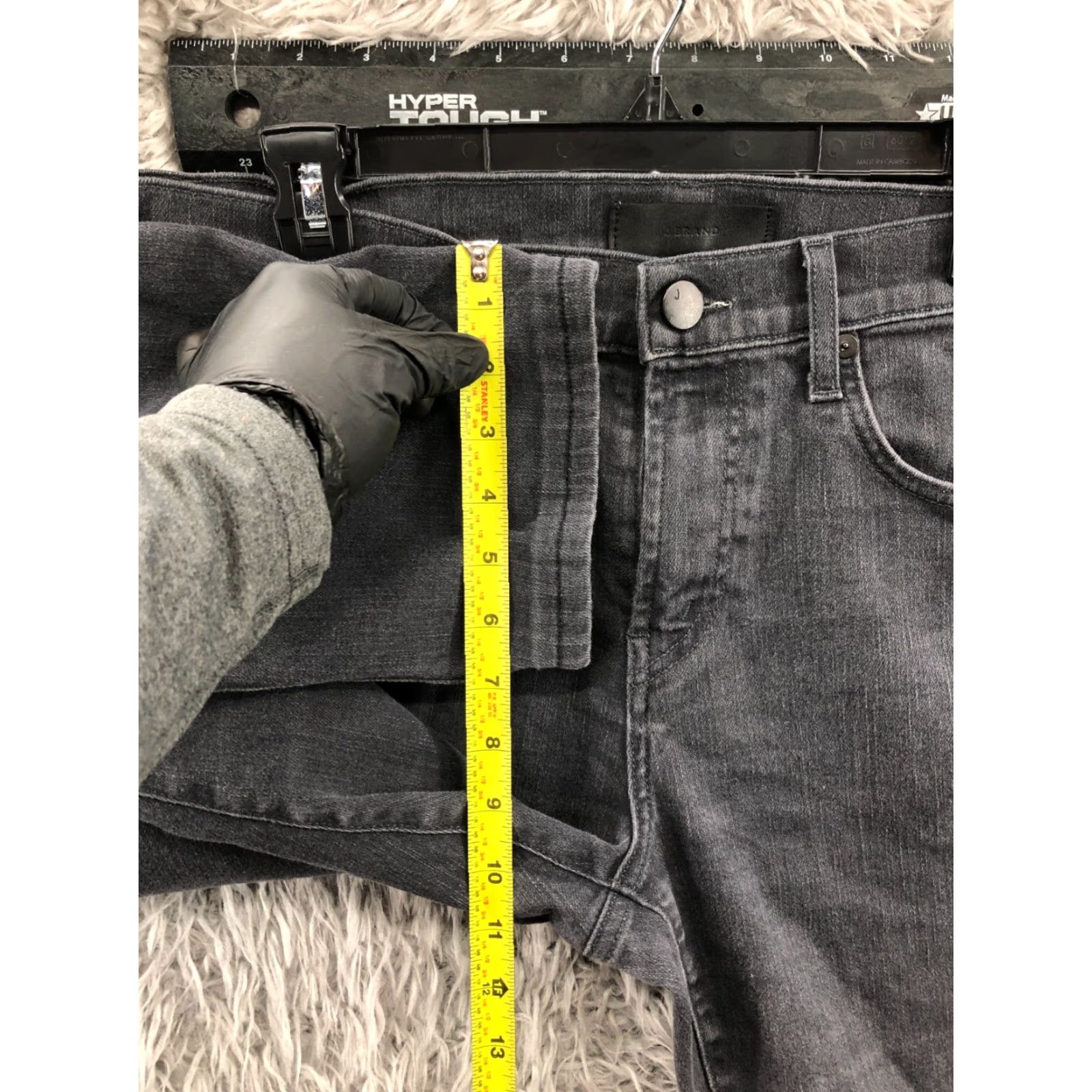 J Brand J Brand Jeans 33 Womens Medium Gray Mid Rise Slim Skinny Pants Size 24" / US 00 / IT 34 - 4 Thumbnail