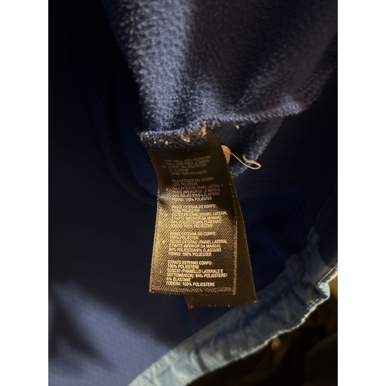 The North Face The North Face Women L Blue Zip Polyester Windbreaker Jacket Size L / US 10 / IT 46 - 8 Thumbnail