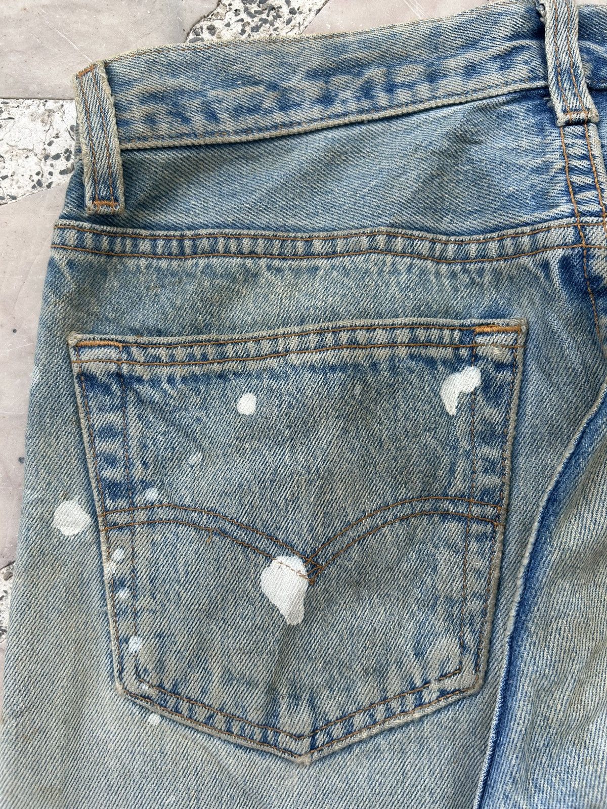 Levi's 90s Levis 501xx Vintage Usa Patchwork Denim Size US 30 / EU 46 - 15 Thumbnail