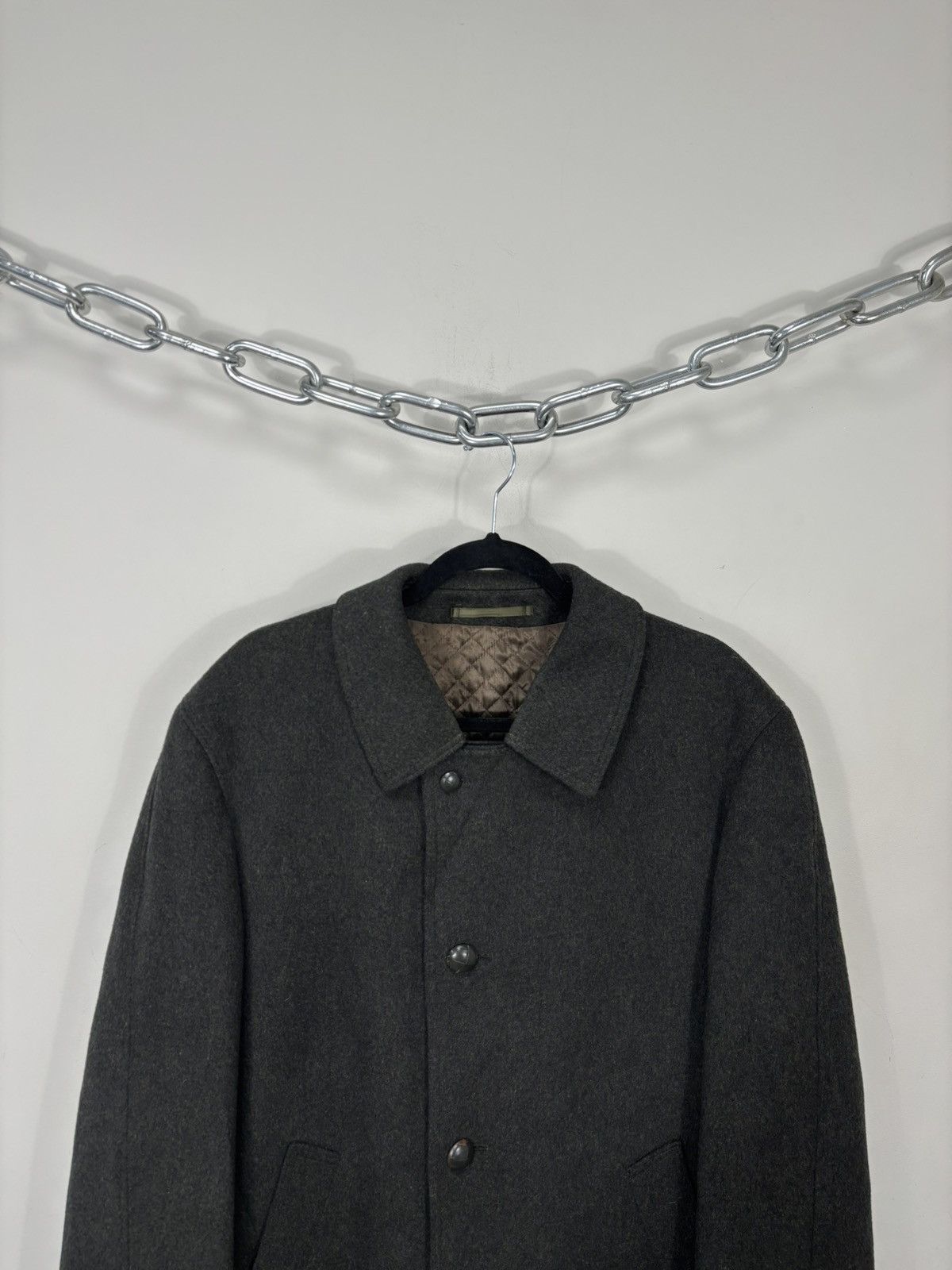 Other Vintage Steinbock Himalaya Forest Green Men’s Wool Overcoat Size US L / EU 52-54 / 3 - 5 Thumbnail