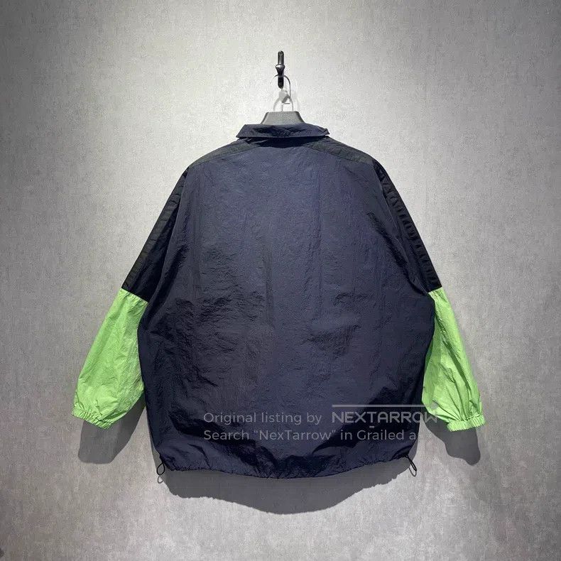 Balenciaga Balenciaga Color Block Logo Raincoat Size XS / US 0-2 / IT 36-38 - 2 Thumbnail