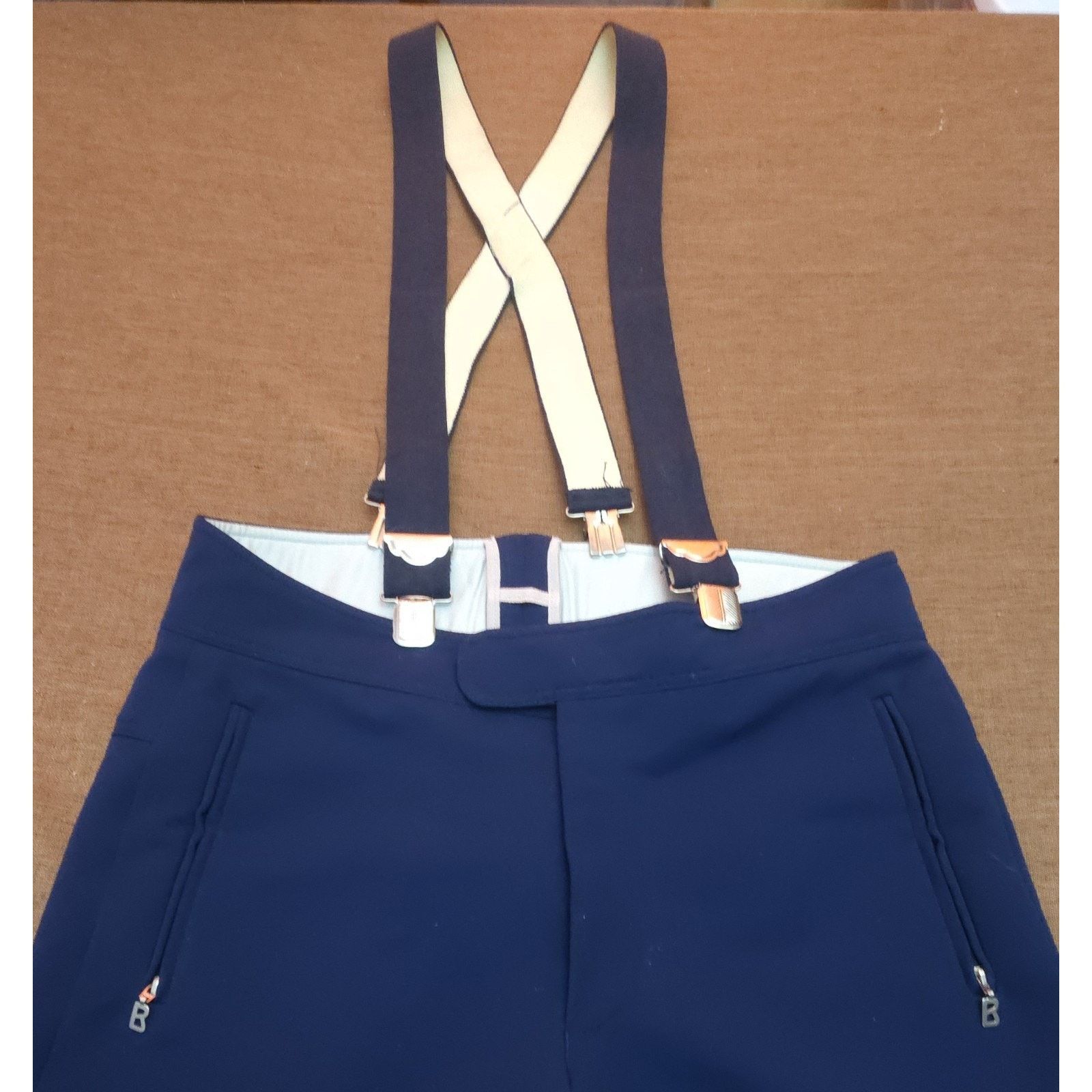 Bogner Bogner Wool Blend Ski Snowboard Bib Overalls Pants 34 R31×28 Size 31" - 6 Thumbnail