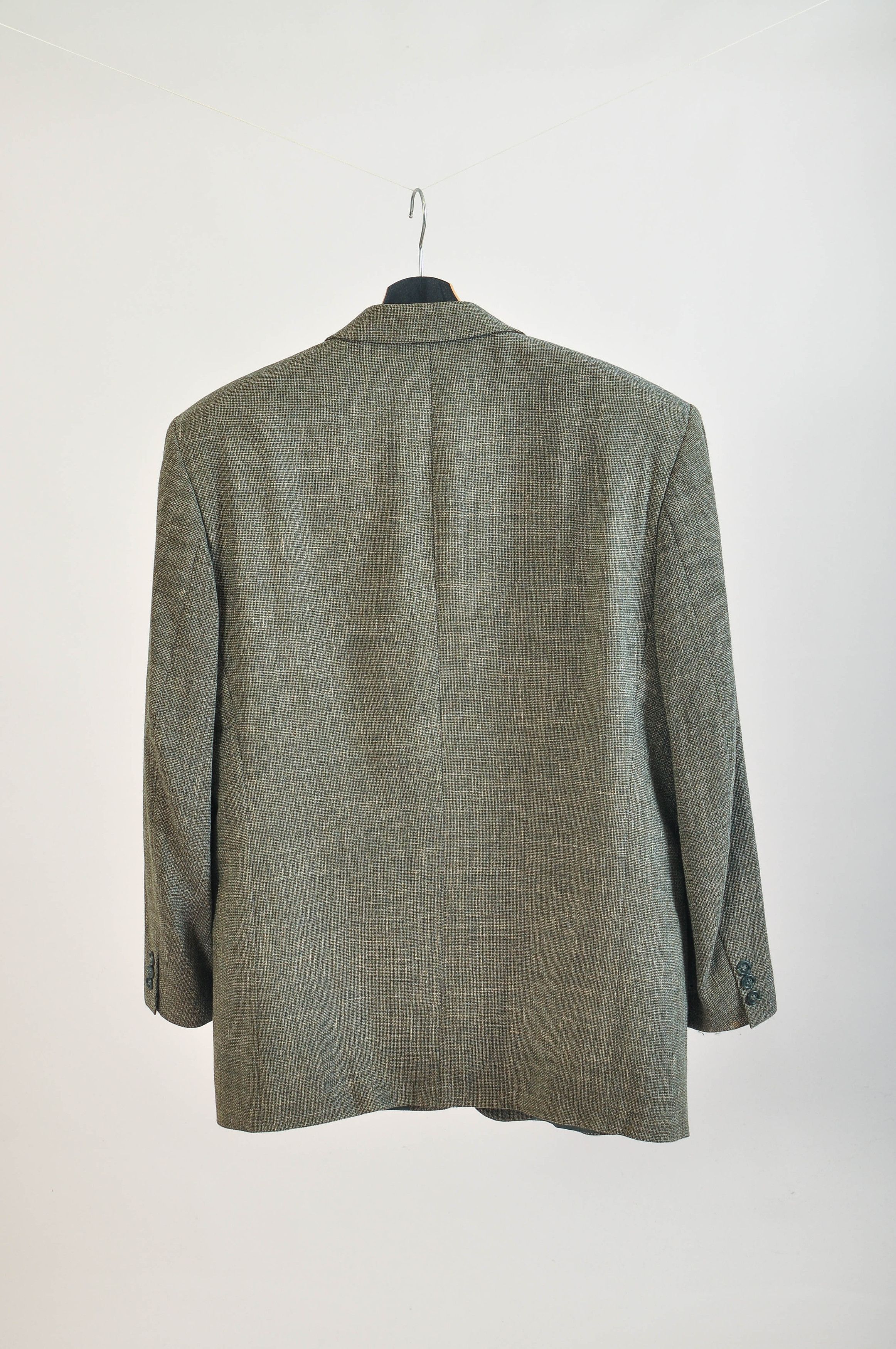 Other Vintage 90s green blazer jacket Size 44R - 6 Thumbnail