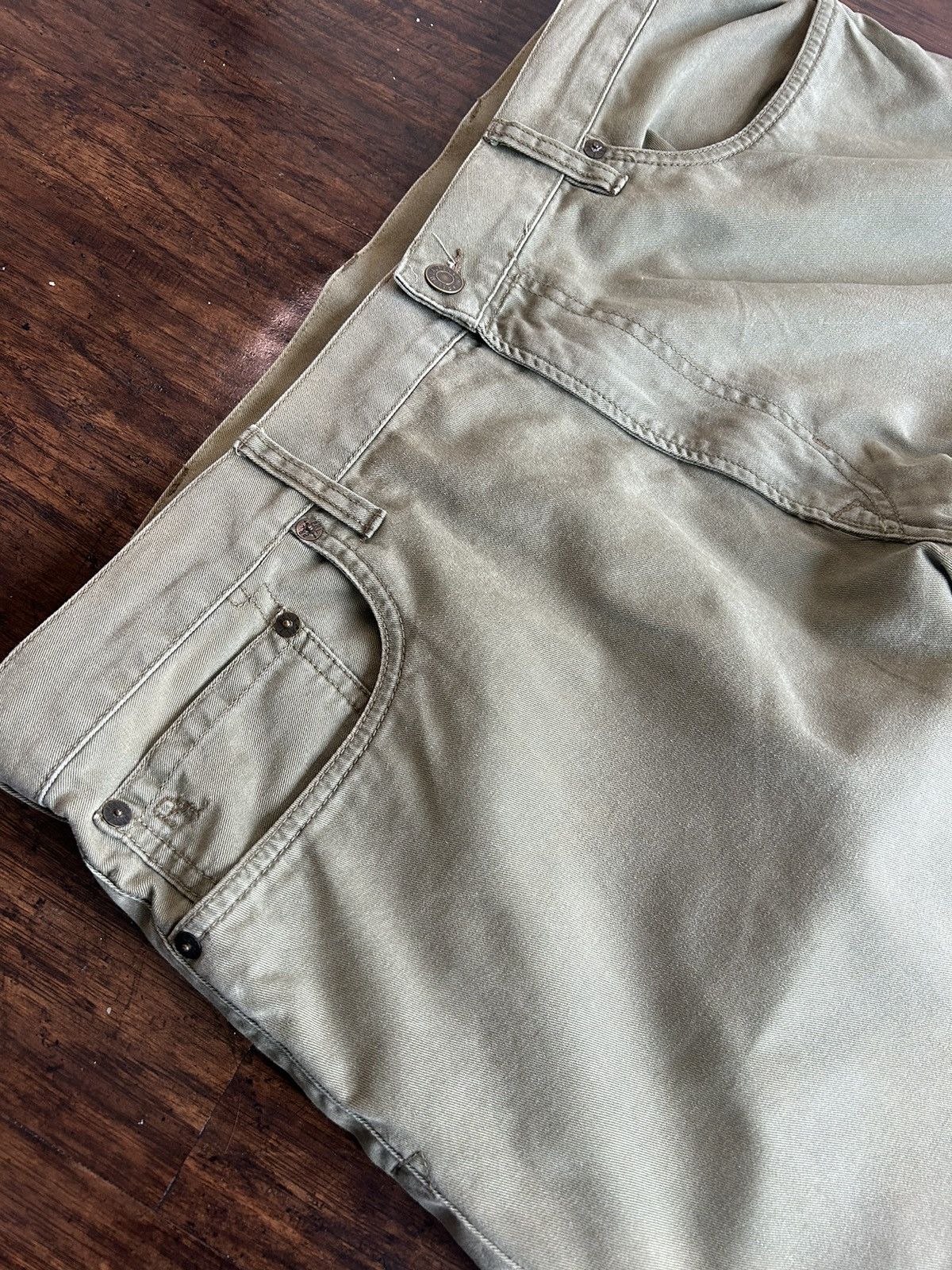 Polo Ralph Lauren Vintage Polo Ralph Lauren Olive Green Chino Pants Size US 38 / EU 54 - 4 Thumbnail