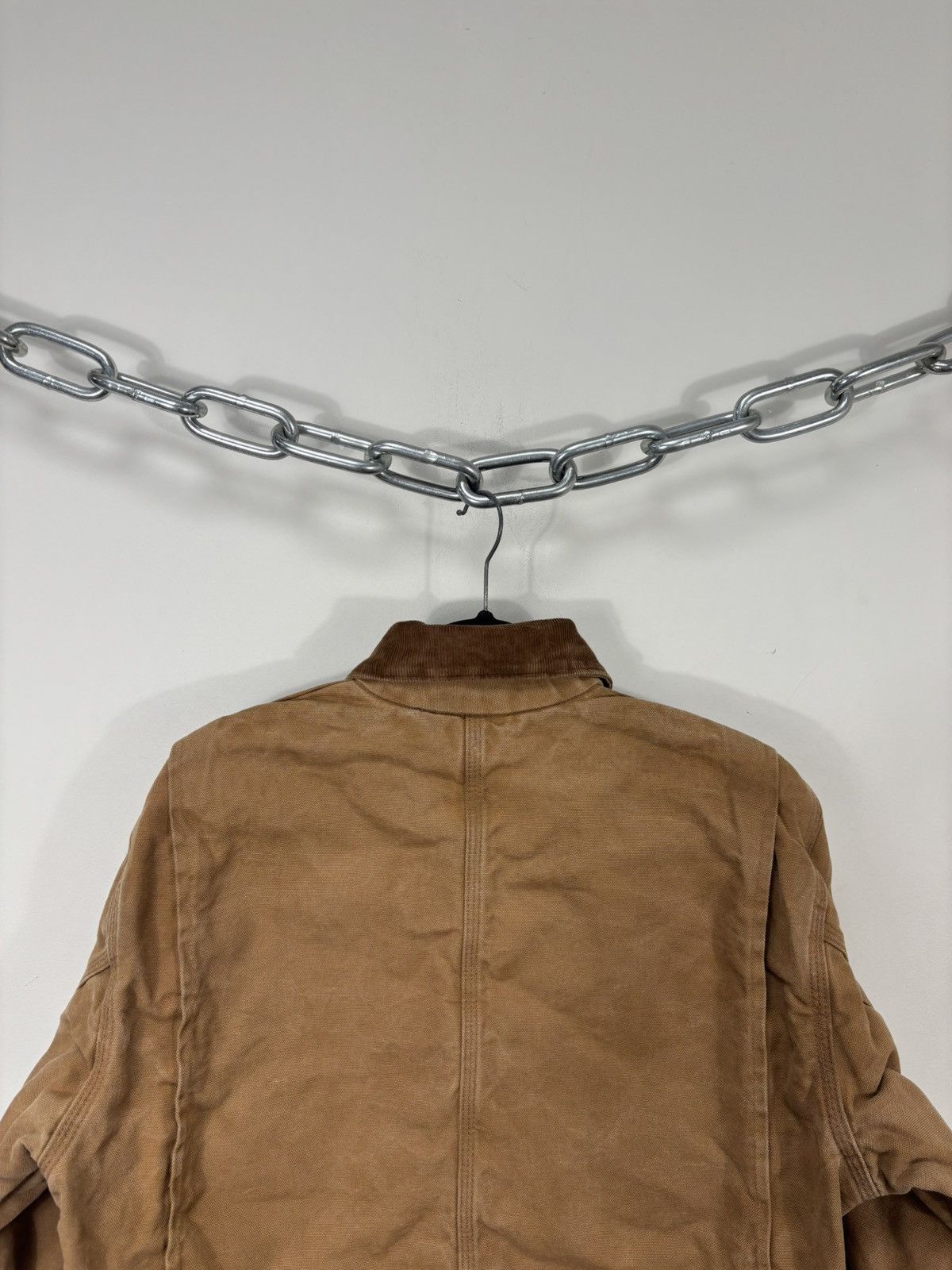 Carhartt Vintage Carhartt Workwear Orange/Brown Boxy Cropped Jacket Size US M / EU 48-50 / 2 - 16 Thumbnail
