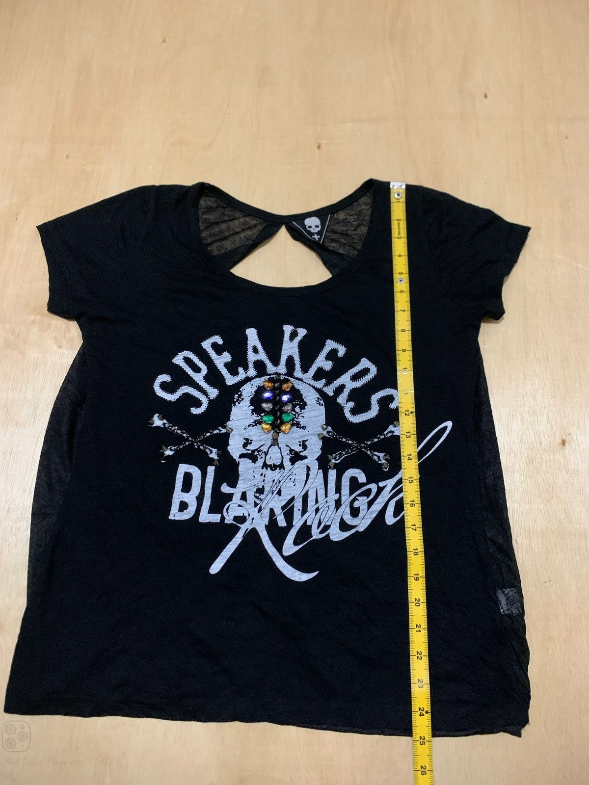 20471120 × If Six Was Nine × Japanese Brand Y2k Speakers Blaring Rock skull Ifsixwasnine Punk style Size ONE SIZE - 10 Thumbnail