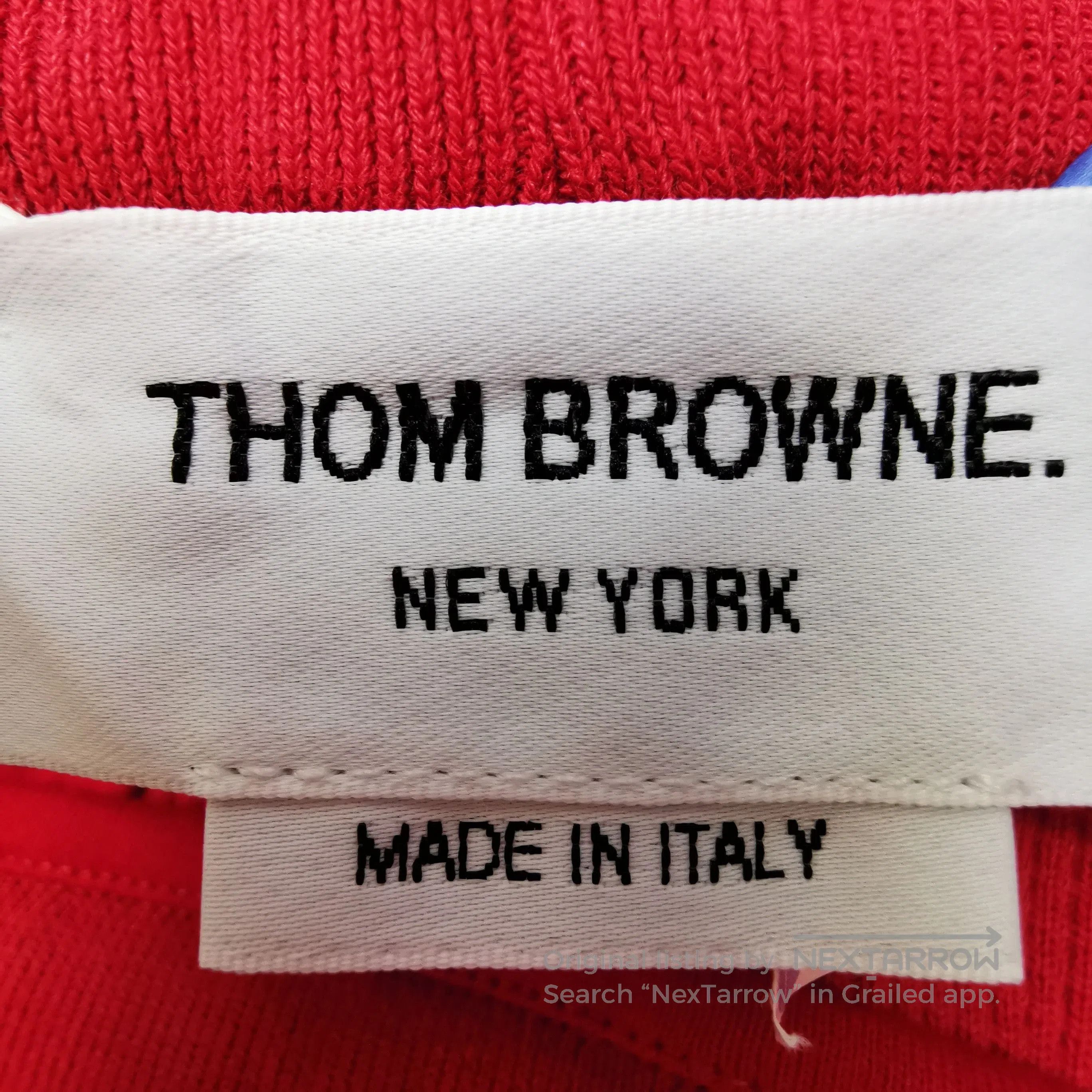 Thom Browne Thom Browne Red Stripe Drawstring Shorts M. Size US 26 / EU 42 - 4 Thumbnail