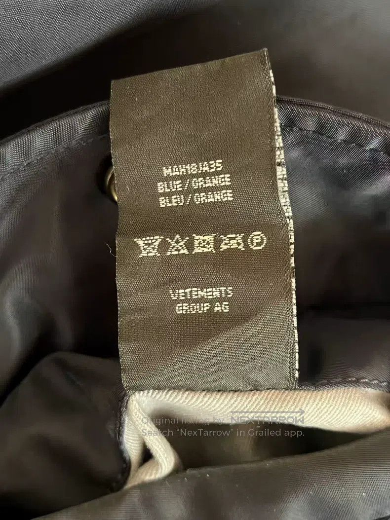 Vetements VETEMENTS Jacket Padded Coat Size US XS / EU 42 / 0 - 6 Thumbnail