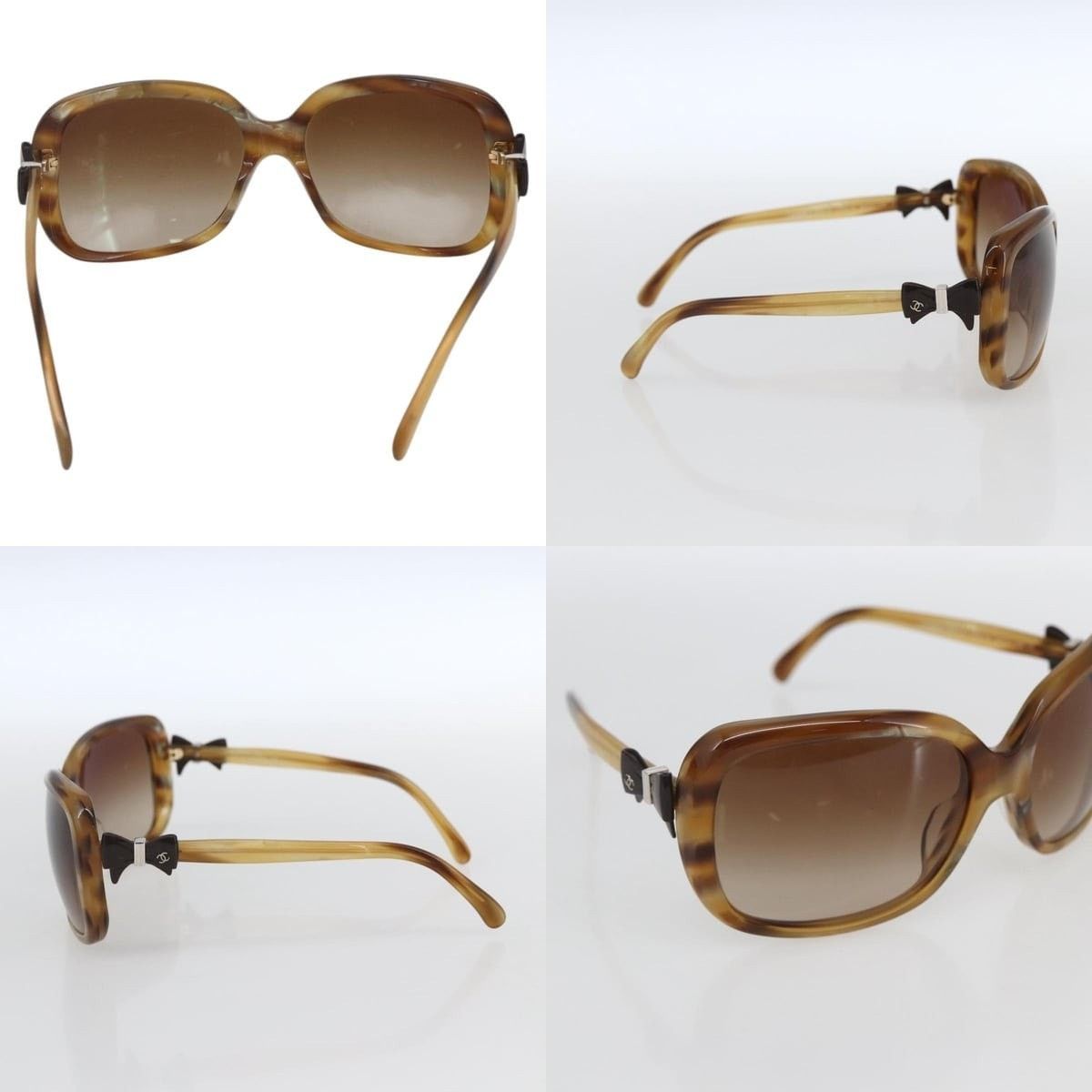 Chanel Chanel Coco Ribbon Sunglasses Size ONE SIZE - 3 Thumbnail
