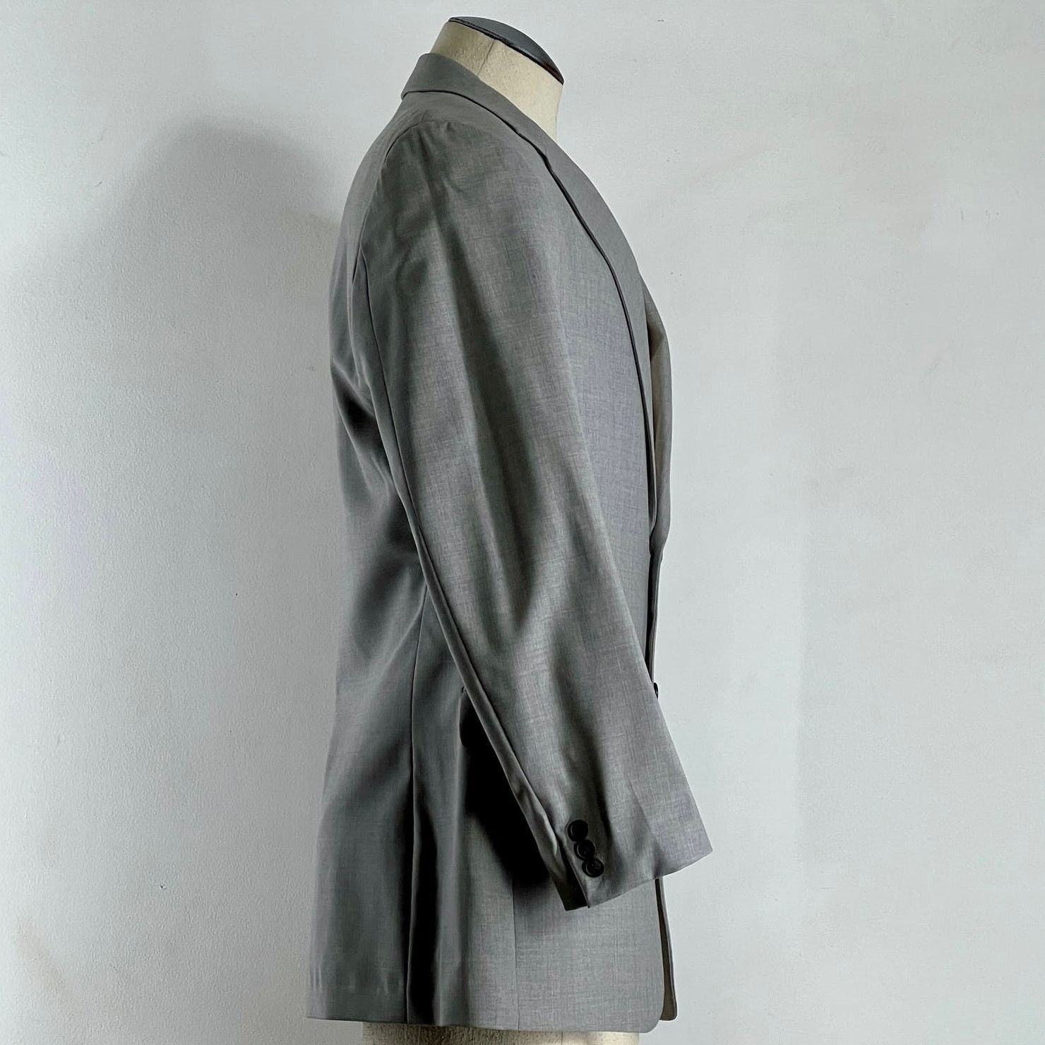 Theory Theory Men's Wool Blazer Light Gray Coat Jacket Size 42R Size US L / EU 52-54 / 3 - 14 Thumbnail