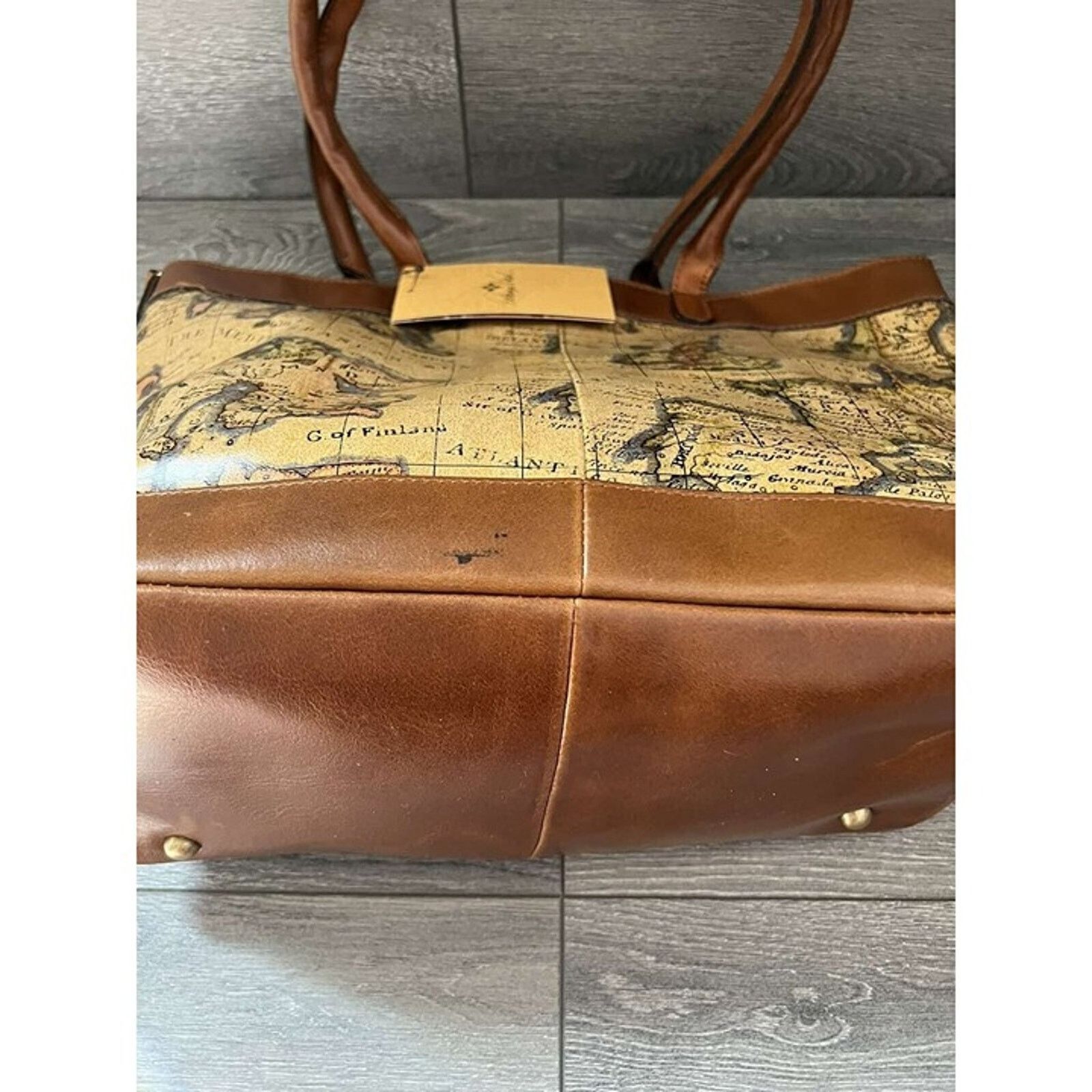 Patricia Nash Patricia Nash Mallory Convertible Leather tote European Map Size ONE SIZE - 5 Thumbnail
