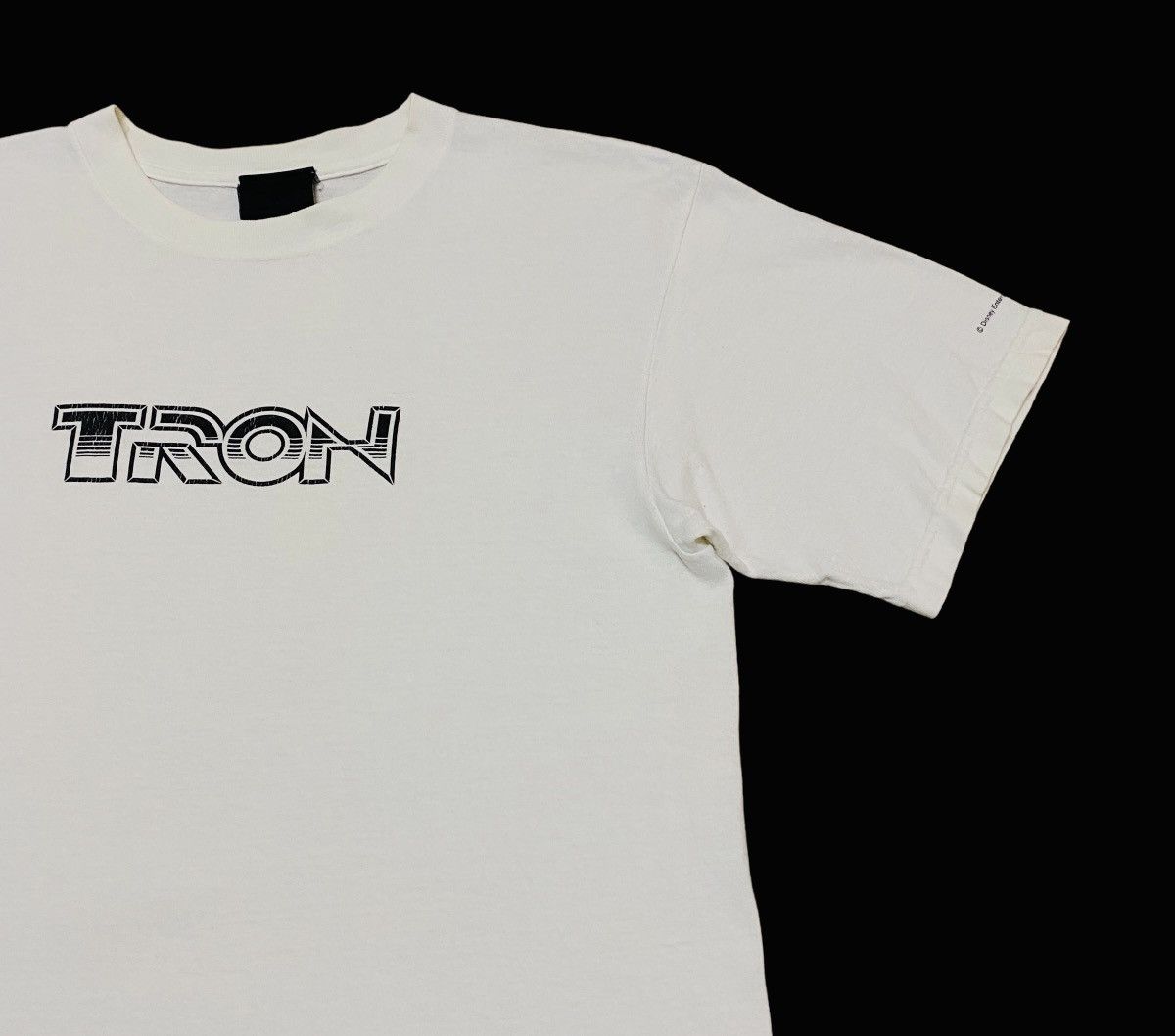 Disney × Vintage Vintage Action Movie Tron T-shirt 1990s Size US M / EU 48-50 / 2 - 4 Thumbnail