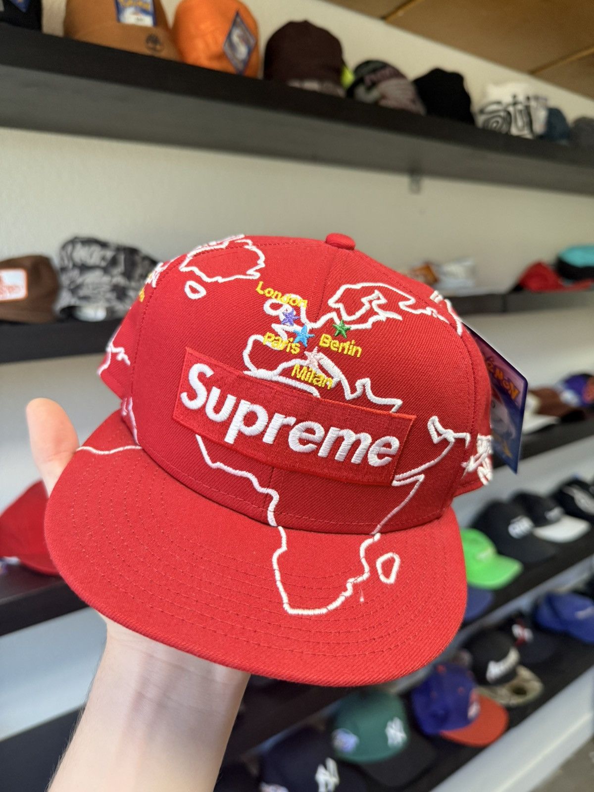 Supreme Supreme Lighting World Hat Size ONE SIZE - 6 Thumbnail