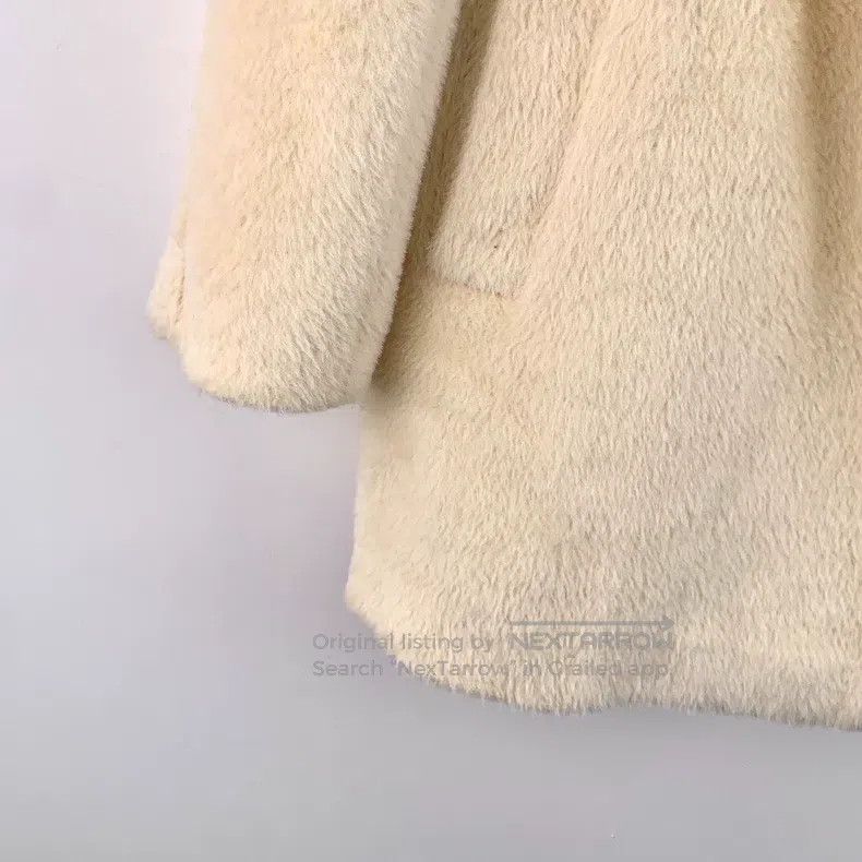 Max Mara Max Mara Beige Alpaca Hair Reversible Belted Long-Sleeve C Size XS / US 0-2 / IT 36-38 - 4 Thumbnail