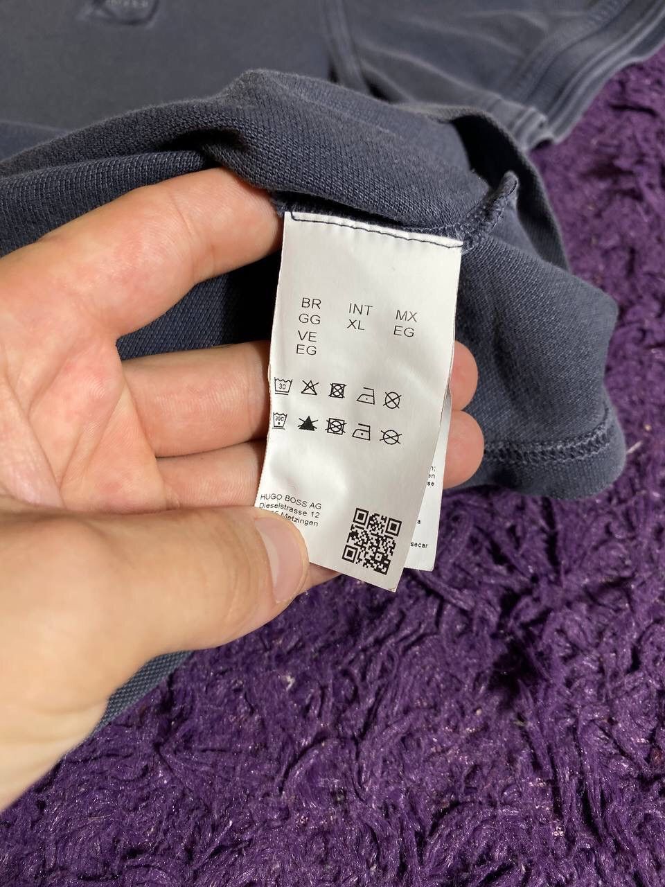 Hugo Boss × Vintage Vintage Streetwear Hugo Boss polo basic logo T-shirt Size US XL / EU 56 / 4 - 8 Thumbnail