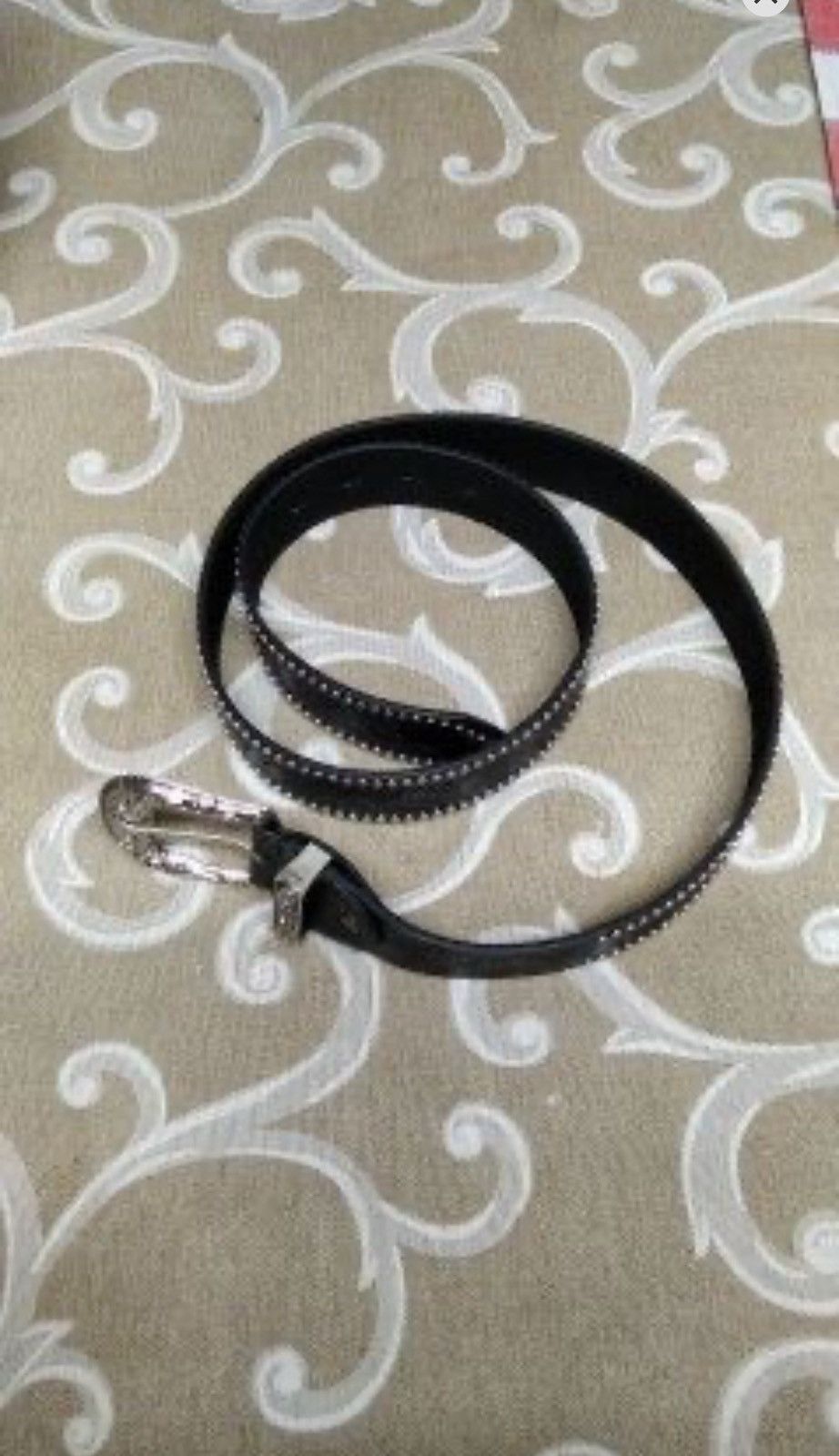 Designer × Other 120cm Natural Design Black Belt JDE Size ONE SIZE - 3 Thumbnail