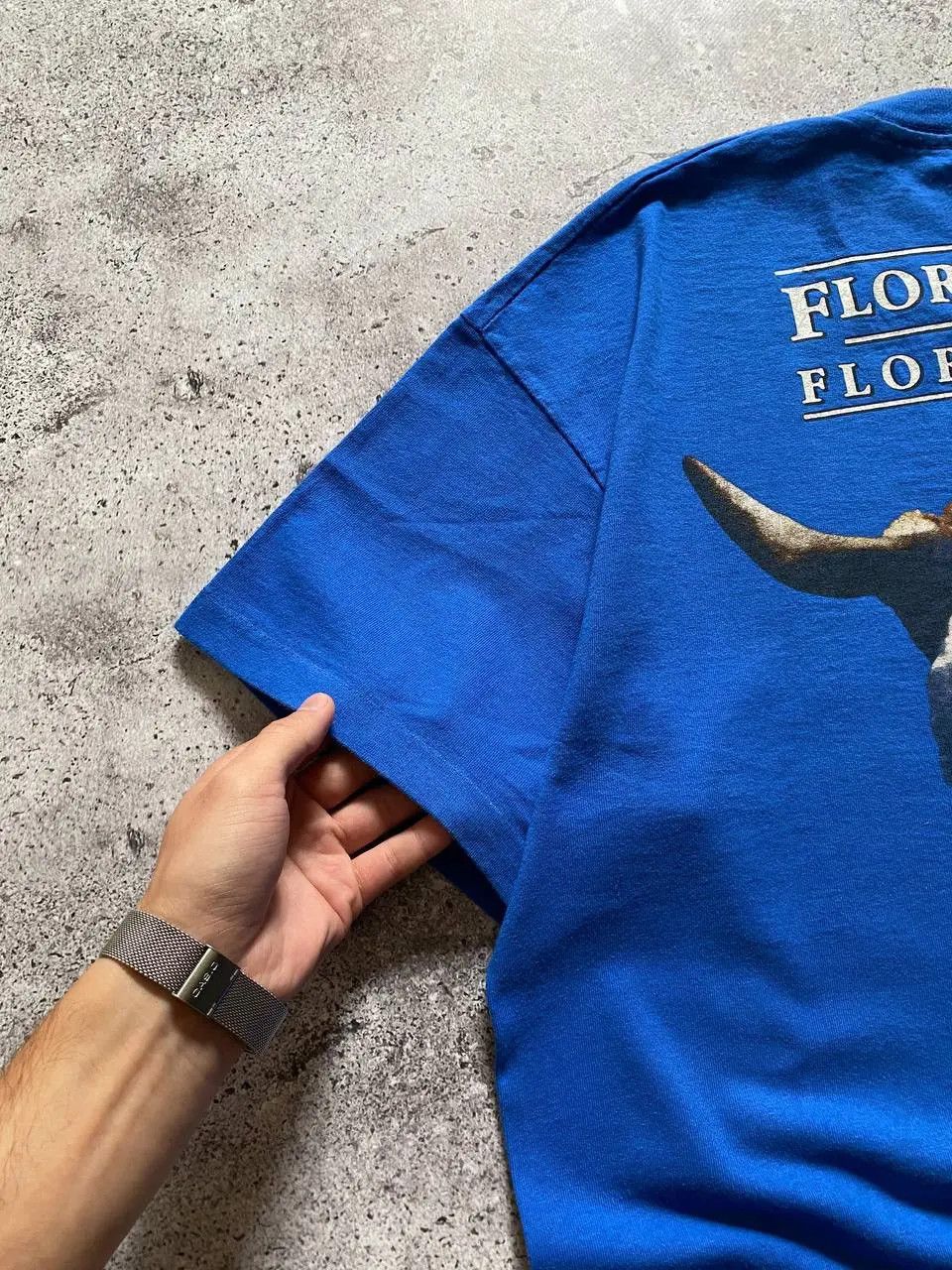 Band Tees VINTAGE 1996 FLORIAN AST FLORENSTEIN ALBUM ROCK T SHIRT Size US XL / EU 56 / 4 - 3 Thumbnail