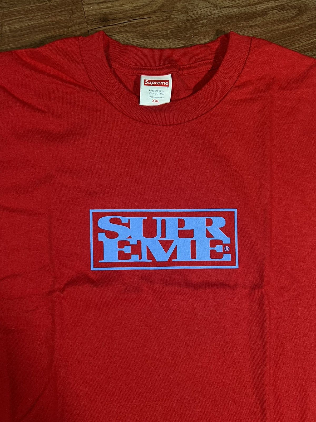 Hypebeast × Supreme Supreme Logo Tee Size US XXL / EU 58 / 5 - 1 Preview
