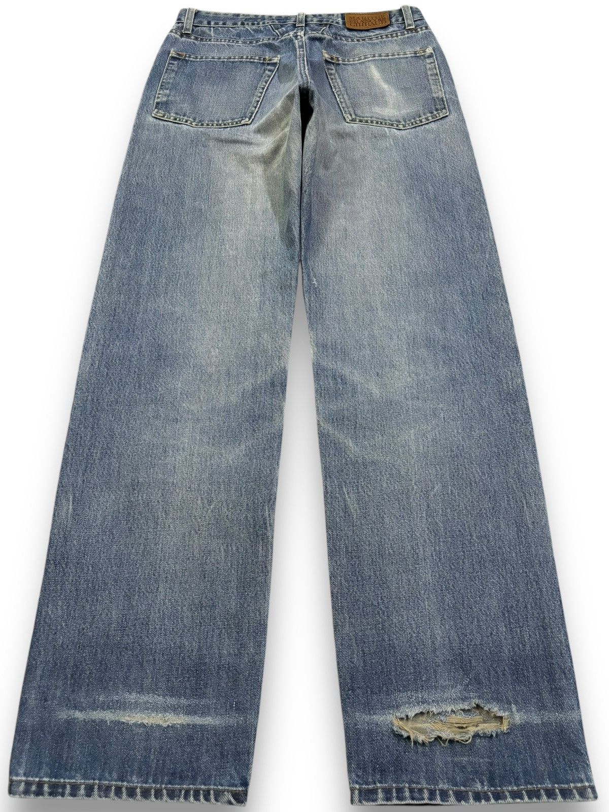 Marithe + Francois Girbaud Vintage 90s Marithe Francois Girbaud Baggy Distressed Jeans Size US 30 / EU 46 - 2 Thumbnail