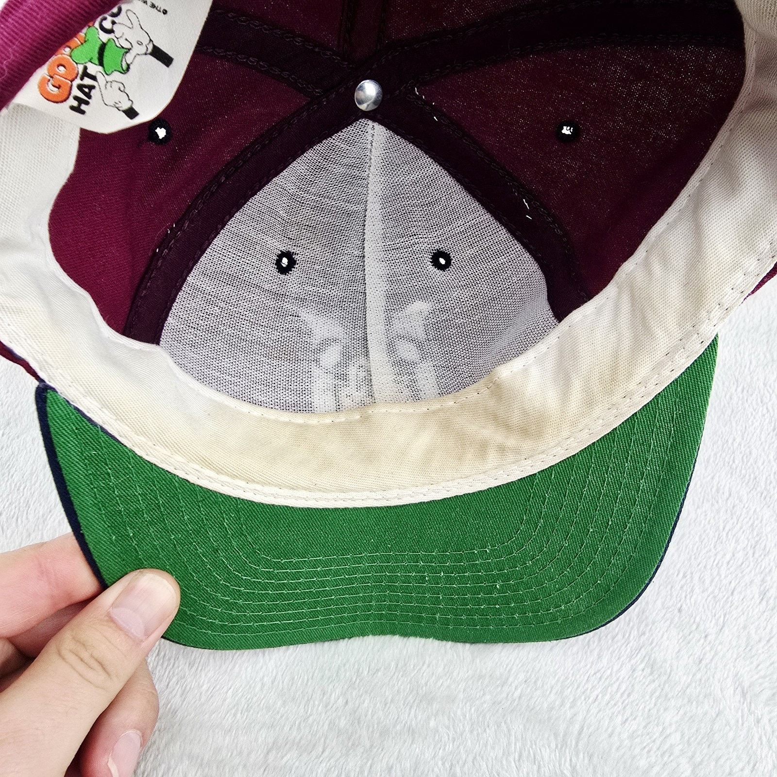 Disney Vintage Disney Mickey Mouse Hat Cap Strapback Theme Park 90s Size ONE SIZE - 8 Thumbnail