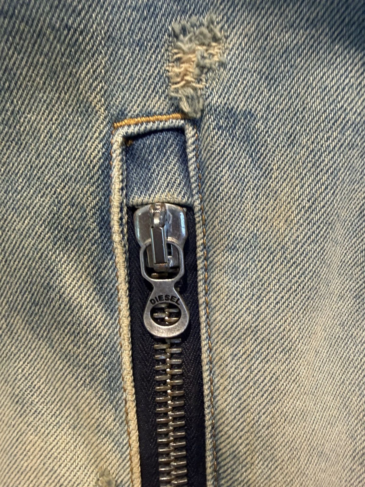 Diesel Disel distressed demin jacket Size US L / EU 52-54 / 3 - 5 Thumbnail