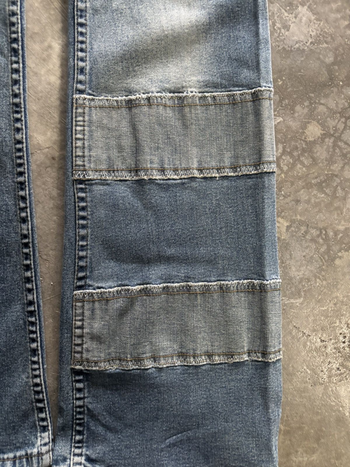 20471120 × Hysteric Glamour × If Six Was Nine GAZOZ flare star jeans punk gothic american flag style Size US 26 / EU 42 - 9 Thumbnail