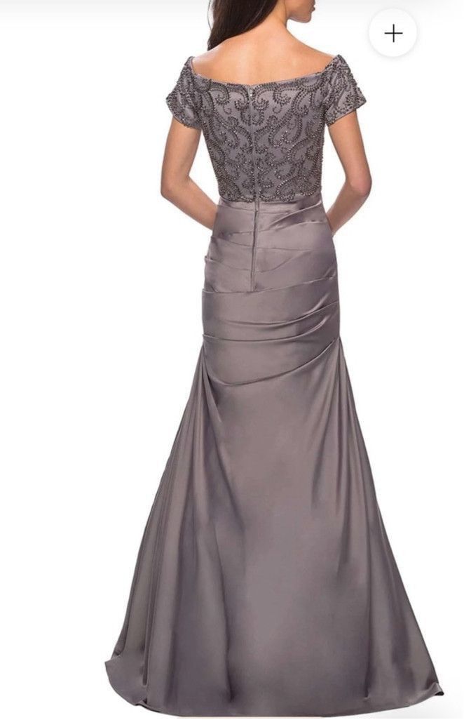 Other Women's La Femme Dress, Gray, Size 12 Size XL / US 12-14 / IT 48-50 - 2 Thumbnail