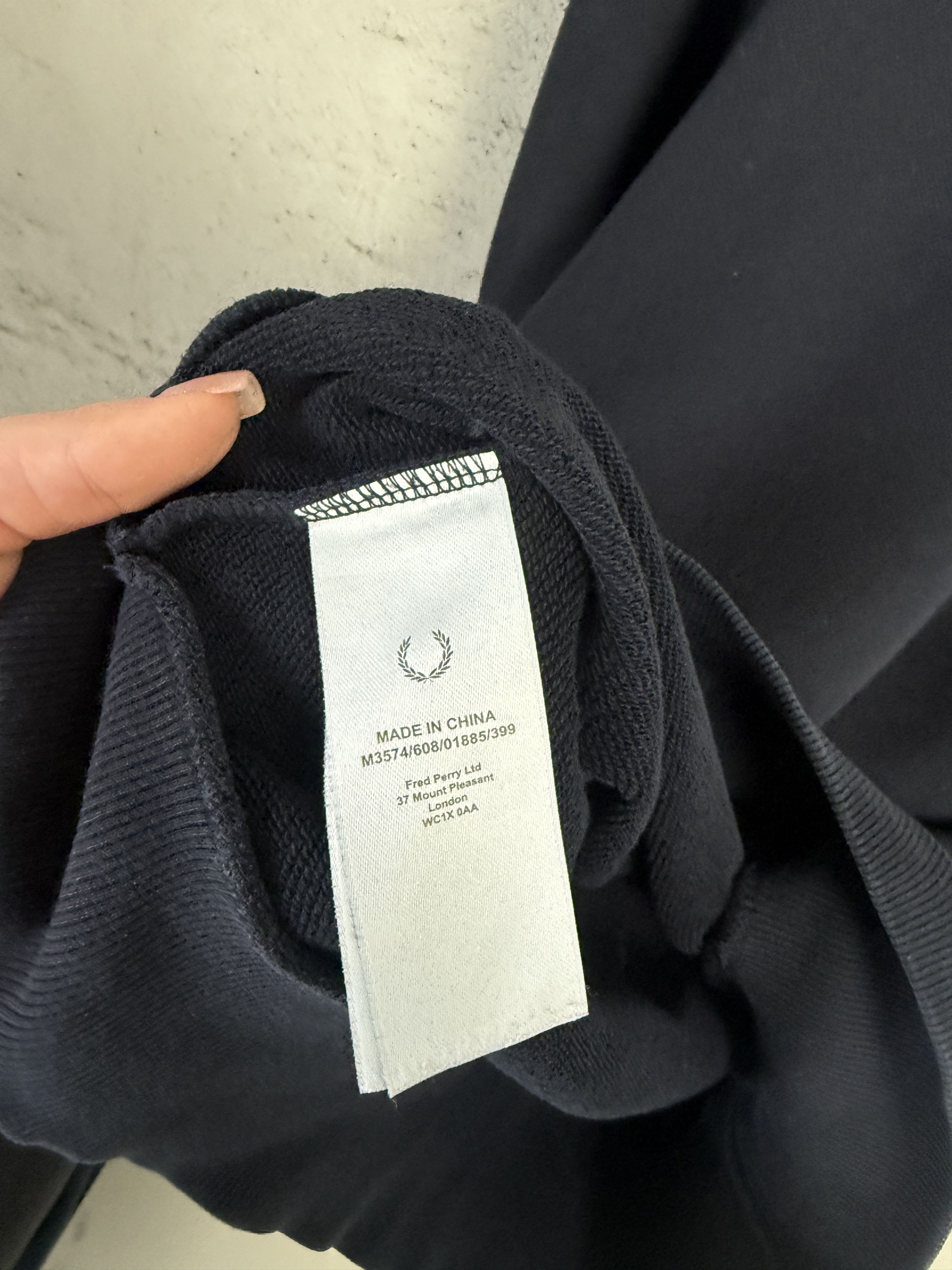 Fred Perry Fred Perry small logo quarter zip sweatshirt casual Size US L / EU 52-54 / 3 - 4 Thumbnail