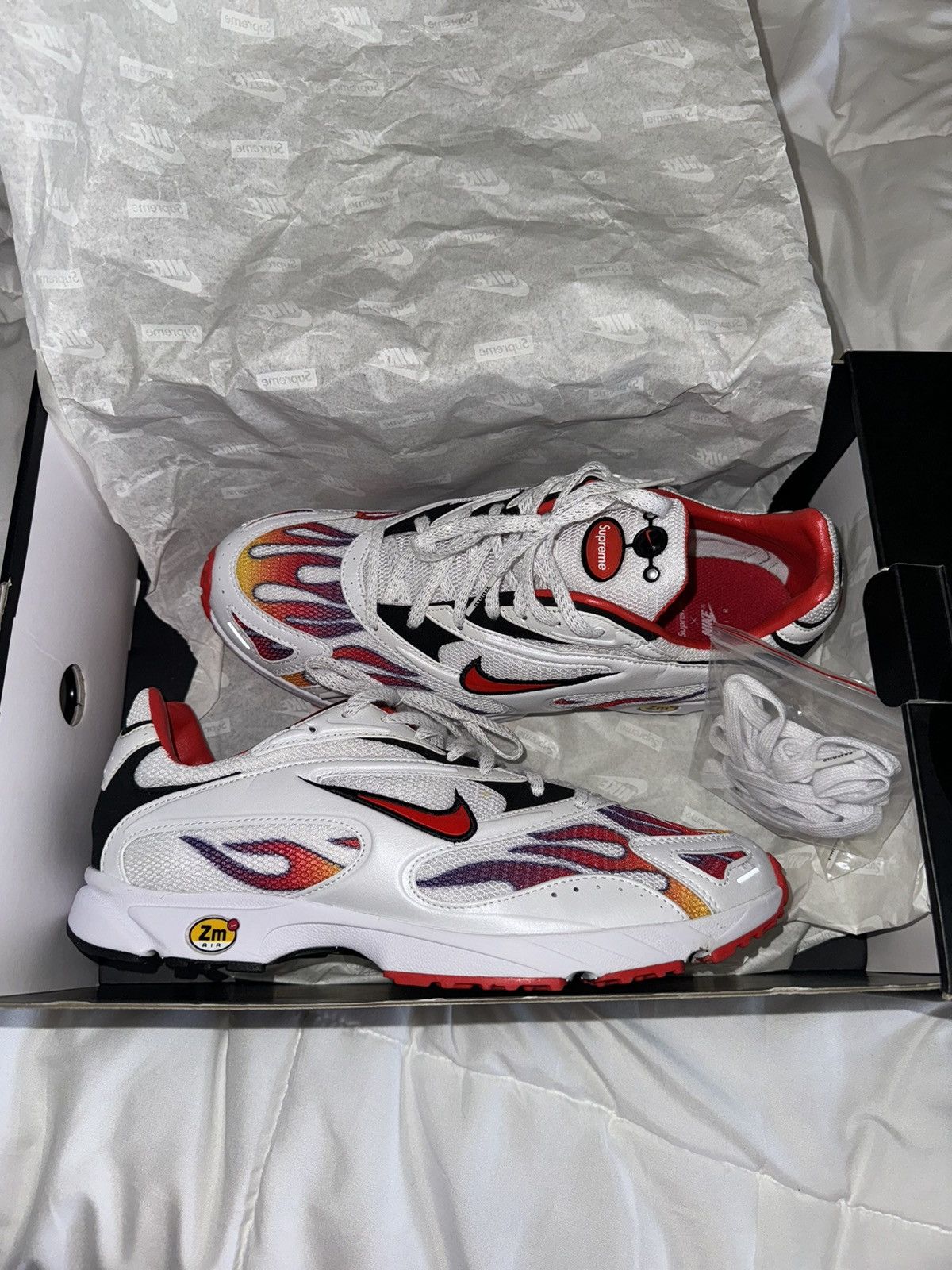 Nike × Supreme Supreme x Nike Zoom Streak Spectrum Plus DS Size US 9 / EU 42 - 3 Thumbnail