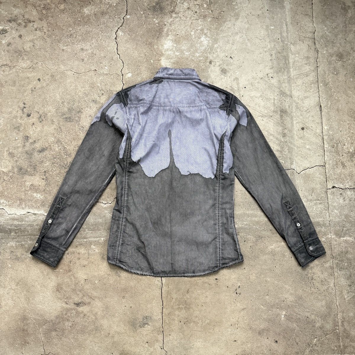 If Six Was Nine Absolut Joy Avant Garde Gray Button Ups Shirt Size US M / EU 48-50 / 2 - 2 Thumbnail
