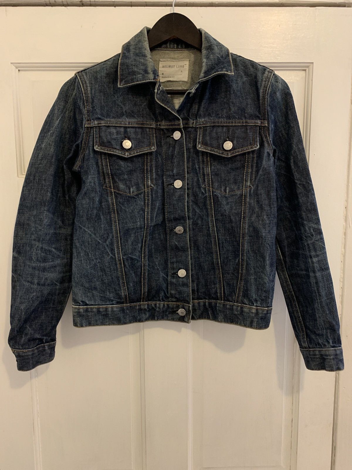 Helmut Lang Vintage Helmut Lang Raw Denim Jacket 1998 | Grailed