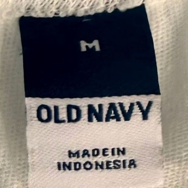 Old Navy Old Navy Womens M Halter Tank Top White Linen Blend Crochet High Neck Beachy EUC Size M / US 6-8 / IT 42-44 - 7 Thumbnail